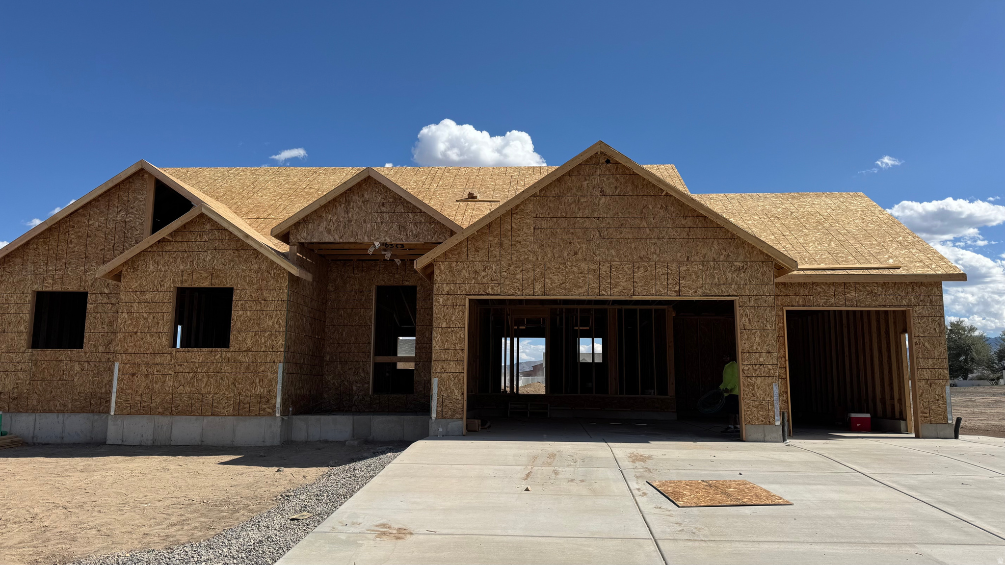 UNDER CONSTRUCTION - Welcome to The Lauren at Cowboy Estates. Seller is offering a $24,000 incentive when using one of the seller's preferred lenders. Situated on a .50-acre lot, this thoughtfully designed home features vaulted ceilings in the primary bedroom and living room, LED disc lighting, and ceiling fans in both the living room and primary bedroom. The Lauren Plan offers bright, open-concept living with a gourmet kitchen ideal for entertaining. Warm, elevated finishes throughout create a space that is both inviting and functional ready for your next chapter.