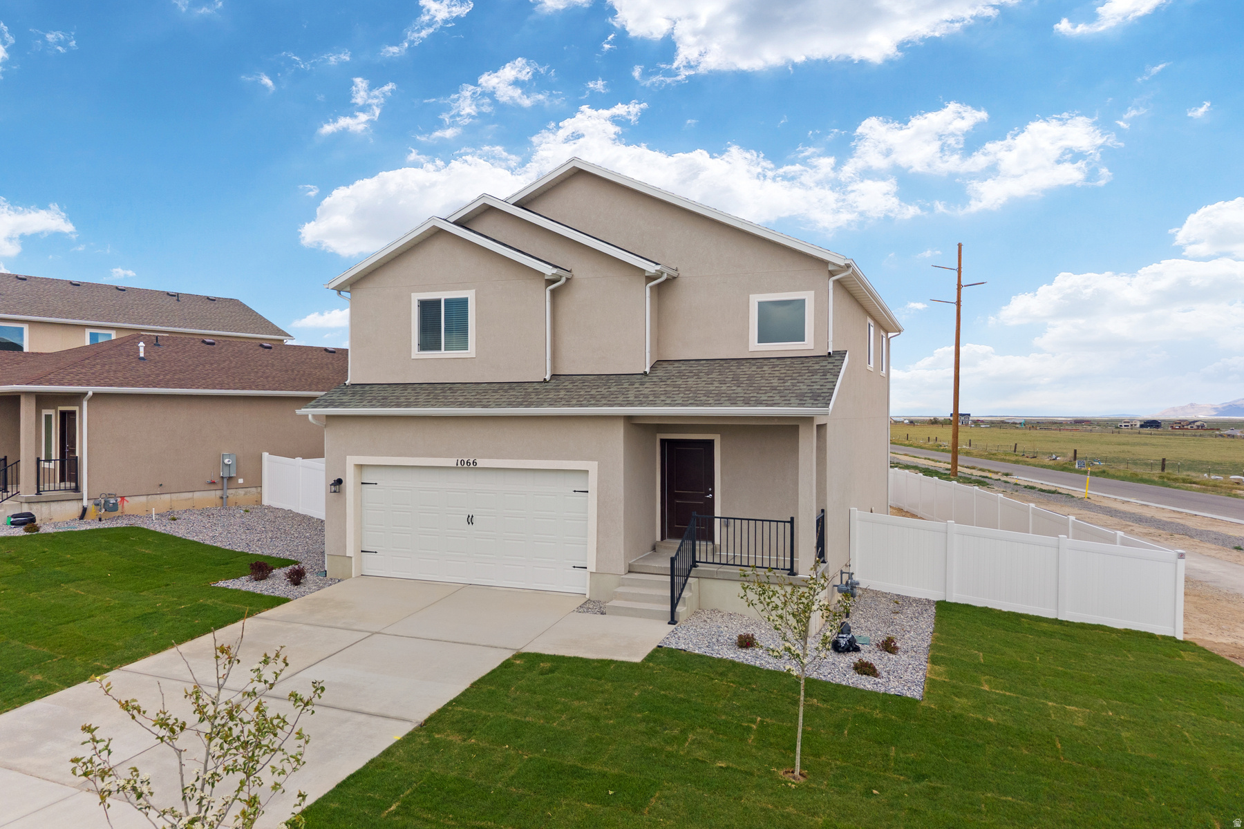 Looking for a two story home that actually has the space you need? This home not only comes with 4 spacious bedrooms, but also has a half bathroom on the main floor. But it also has the laundry on the second floor making laundry actually convenient.