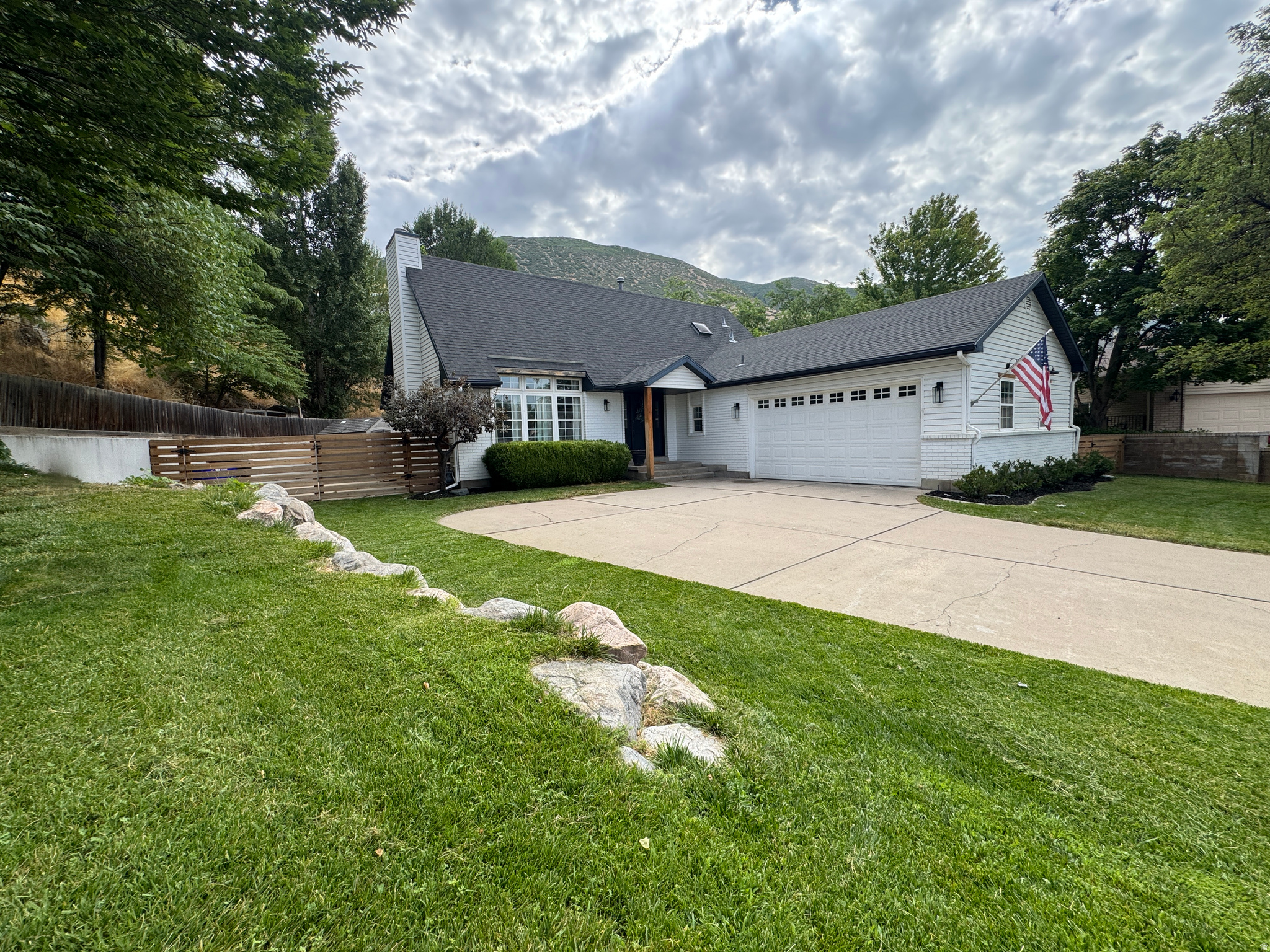 Beautifully updated 5-bedroom, 4-bath home in one of Centerville's most desirable neighborhoods. Featuring over 3,000 square feet of living space, this home offers an updated kitchen, spacious gathering areas, and a functional floor plan perfect for families and entertaining. Situated on a generous .33-acre lot with RV parking, a half-court basketball area, and mature landscaping. Conveniently located near top-rated schools, parks, shopping, and freeway access while enjoying stunning mountain views.