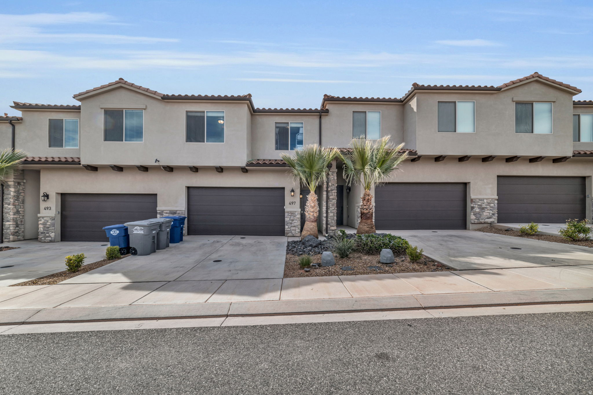 Gorgeous Vida Sol townhome that is approved as a nightly rental property. There are current bookings on the property and has current bookings in the coming months bringing you income instantly! All furniture and appliances are included. Top of the line furnishings, professionally decorated and professionally managed since day one. Seller is original owner. Quartz countertops, stainless appliances, walk-in pantry and separate owner's closet under the stairs. Incredible outdoor living with a hot-tub, BBQ and gas firepit on the open patio. Shared RV parking and private community pool heated year round. Located near local hiking trails and bike paths. Close proximity to freeway, shopping and dining. Square footage figures are provided as a courtesy estimate only. Buyer is advised to obtain an independent measurement.
