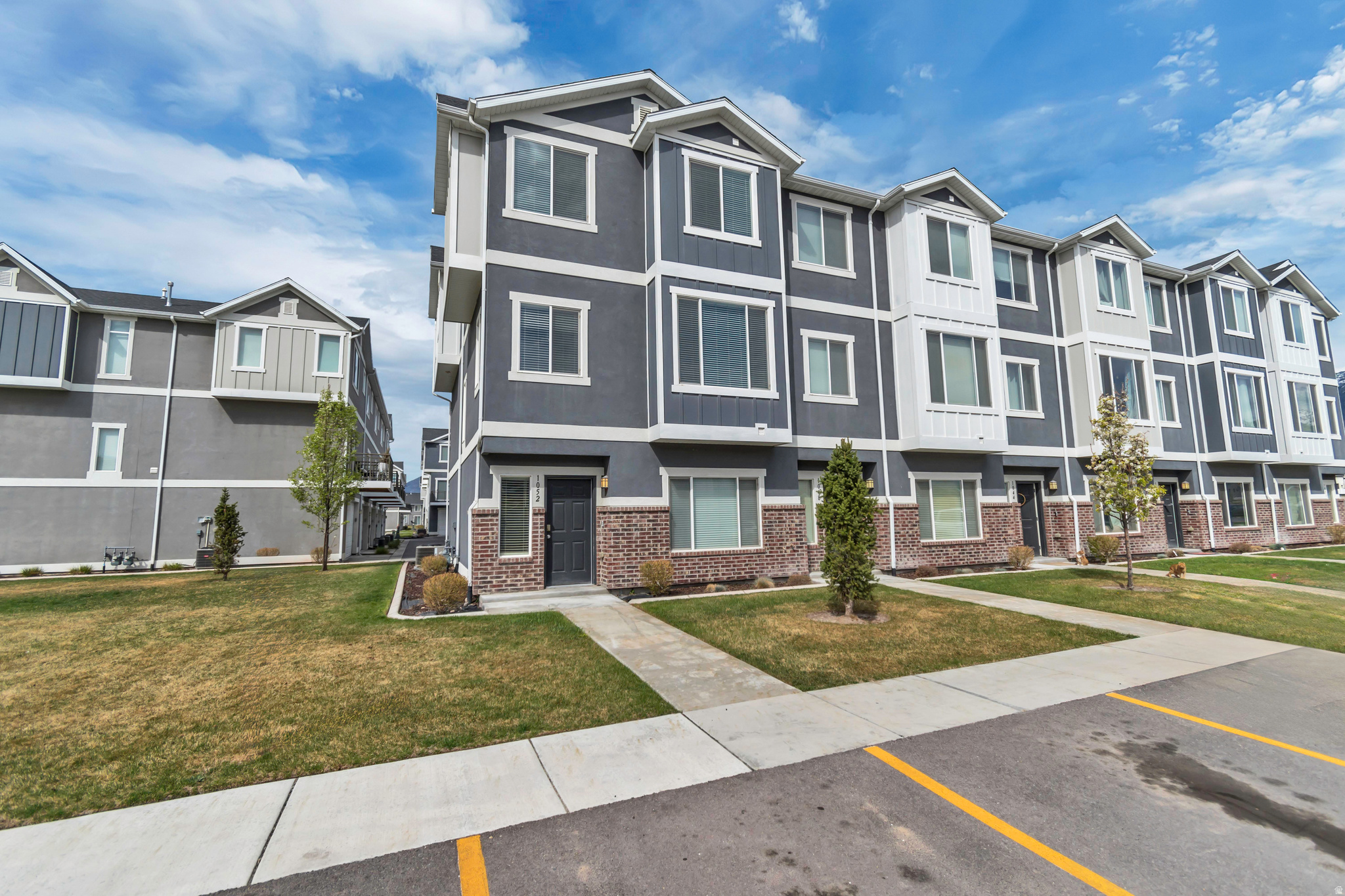 Price Reduced! Incredible Deal!! This beautiful 3-story townhome in The Fields in Orem features 4 bedrooms, 3 baths, 2-car garage, and a bright open kitchen with quartz counters & stainless appliances. Enjoy brand new carpet & paint throughout, plus access to the neighborhood pool, gym, clubhouse & dog park!