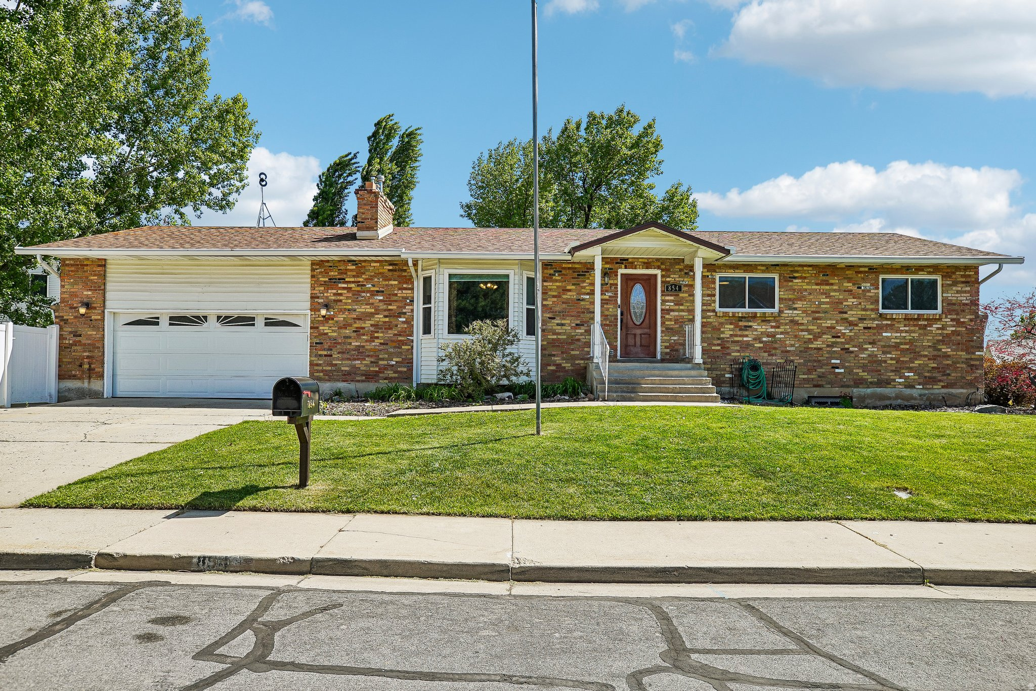 !!! NEW LOWER PRICE !!! Beautifully maintained 6-bedroom, 3-bathroom home located in a quiet, established Orem neighborhood offering space, efficiency, and convenience. This spacious home features a thoughtfully designed layout filled with natural light, generous living areas, and comfortable bedrooms ideal for families, guests, or flexible home office space. The well-appointed kitchen flows seamlessly into the main gathering spaces, creating an inviting atmosphere for everyday living and entertaining. Enjoy peace of mind and long-term savings with a fully paid-off solar system. The fully landscaped backyard offers mature trees, plenty of room to relax or entertain, and includes a  storage shed for added functionality. Conveniently located near top-rated schools, parks, shopping, dining, UVU, BYU, and major commuter routes, this move-in-ready home is a rare opportunity to own in one of Orem's most desirable locations. Home is sold as-is.