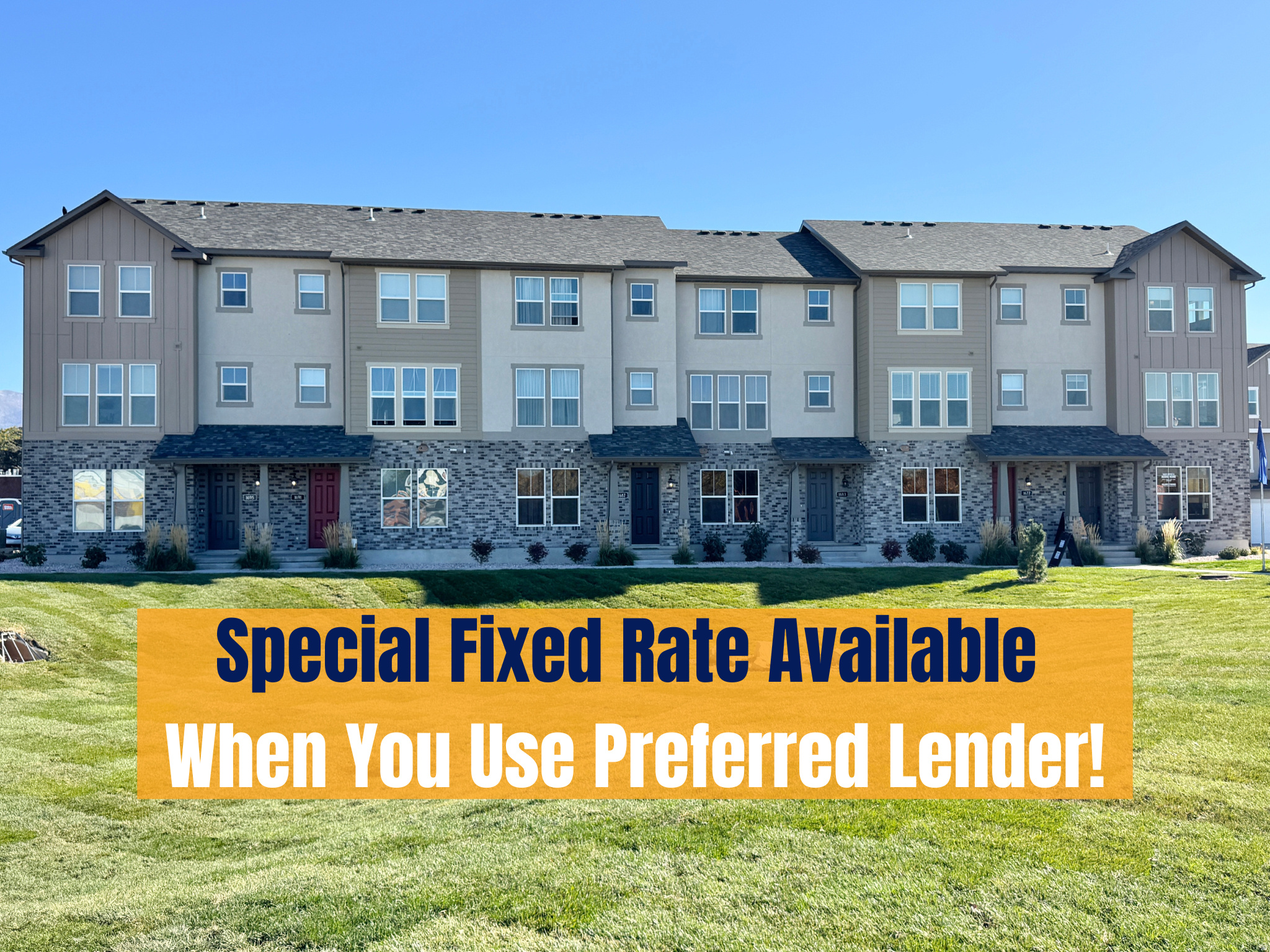 Midtown townhome with 2 primary suites upstairs and a finished flex room for a 3rd bedroom or office. The open main floor features quartz counters and modern finishes. Steps from a park and close to Hill AFB, I15, shopping, and Lagoon. Qualifies for the $20K Utah Housing Grant plus incentives with our preferred lender. Schedule your showing today!