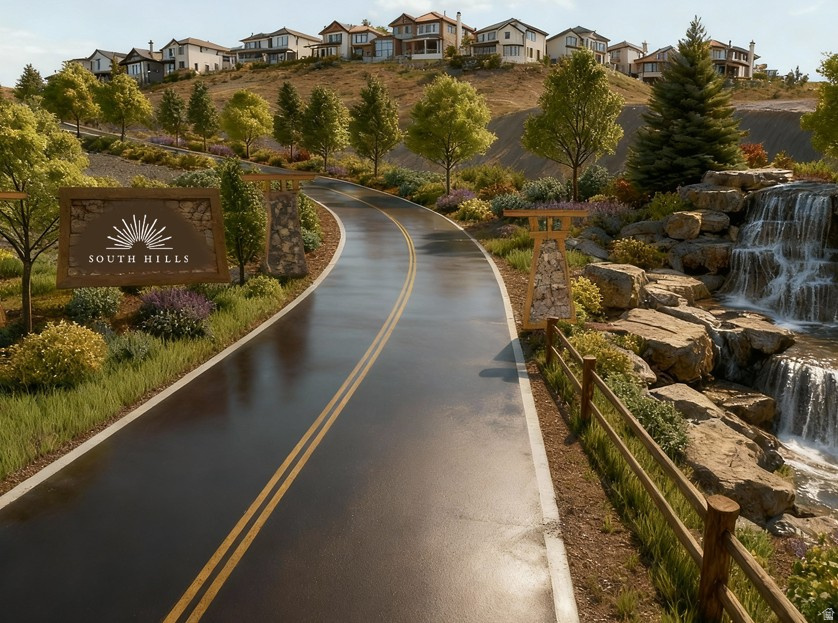 Welcome to Herriman's newest subdivision, South Hills: Close to everything, far from ordinary. Perched along the hillside above the Salt Lake Valley, this exceptional community offers a rare blend of convenience, scenery, and space. Located within the coveted Skyline Ridge neighborhood, you'll find some of the largest lot sizes in all of South Hills, perfectly positioned to capture uninterrupted views from north to south, including the stunning expanse of Antelope Island. Enjoy quick and easy access to the valley in both directions, making daily commuting effortless. Outdoor lovers will appreciate the network of trails and walking paths that connect directly to the Bonneville Shoreline Trail. Photos include AI generated renderings.