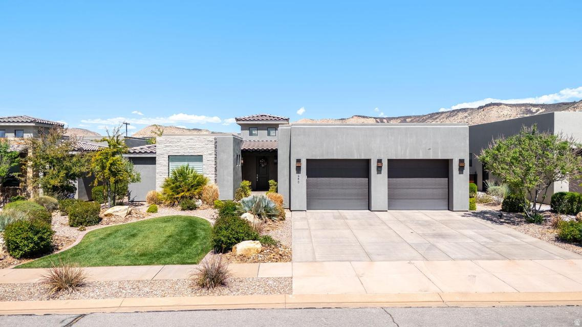 Don't miss this rare opportunity to own a stunning former model home zoned for NIGHTLY RENTAL, being offered fully TURNKEY, very lightly used and never rented offering exceptional income potential! Ideally situated just a block from the community clubhouse, pool, pickleball courts, and more, with Fish Rock Park conveniently within walking distance, this location truly has it all! Inside, a grand entry welcomes you into a spacious open-concept floor plan filled with abundant natural light and elevated by high-end finishes, including upgraded flooring, designer countertops, custom cabinetry, and beautiful tile work throughout. The home is thoughtfully designed with ample storage and a fully finished laundry room featuring a sink and built-in cabinetry for added convenience. A large, attached casita with its own mini split system and space for a refrigerator provides the perfect setup for guests or private living quarters. Step outside to a generously sized, fully fenced backyard complete with custom gates, a large, covered patio, and a serene, private atmosphere, ideal for relaxing or entertaining. Whether you're seeking a primary residence, a luxurious second home, or investment property, this home offers unmatched versatility and quality. Pull ladder in garage, and original watercolor in the primary bedroom excluded. Buyer to verify all information, deemed reliable, however buyer to verify all info including utilities, rental restrictions, and HOA information if applicable.