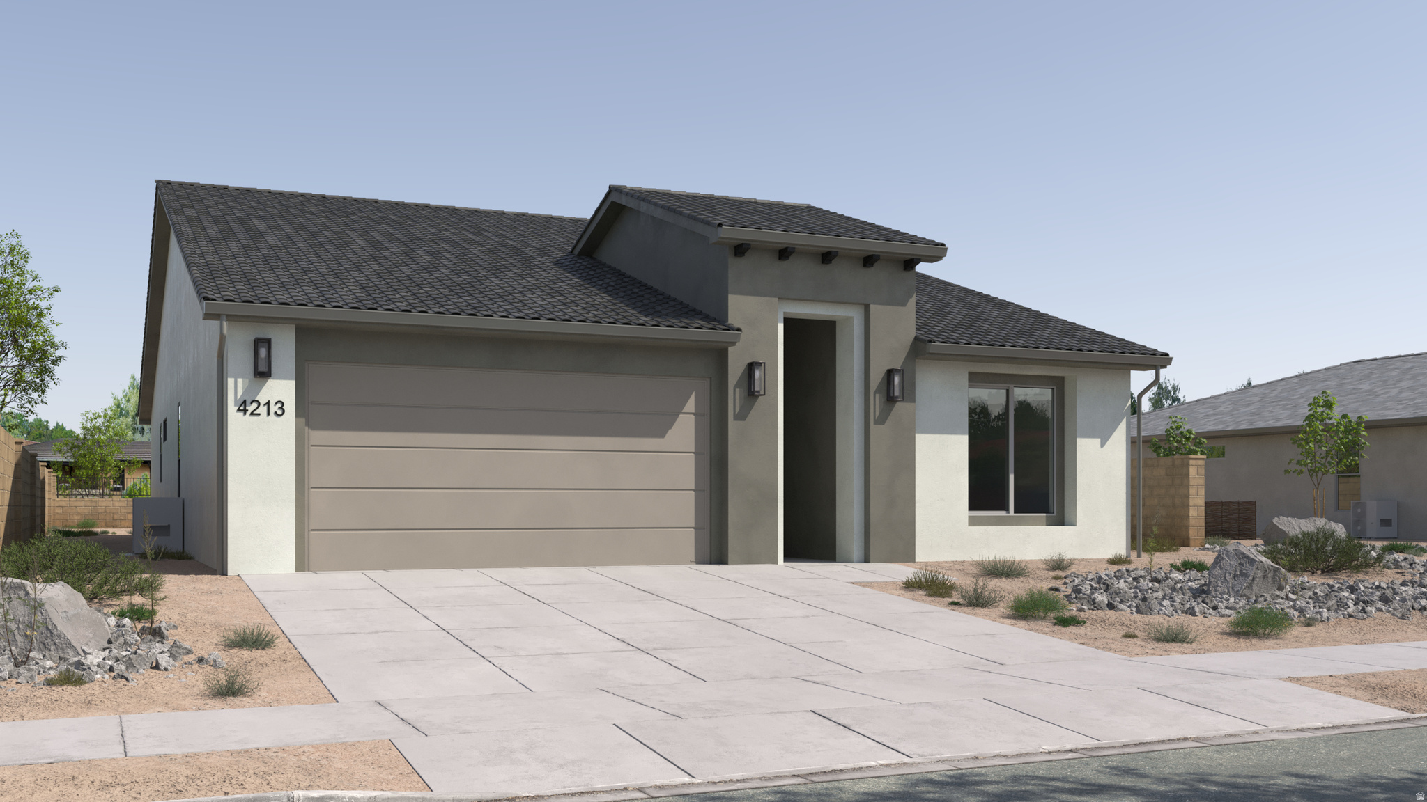 Discover the Mojave floor plan, a thoughtfully designed home offering 3 bedrooms and 2 bathrooms within 1,840 square feet of elegant living space. With tall ceilings and a spacious side patio just off the kitchen, this home maximizes your indoor and outdoor dining experience. The contemporary kitchen features optional gourmet enhancements, while the primary suite boasts a luxurious ensuite bathroom. Embrace the vibrant lifestyle in the Solis community, where resort-style amenities elevate your everyday living.