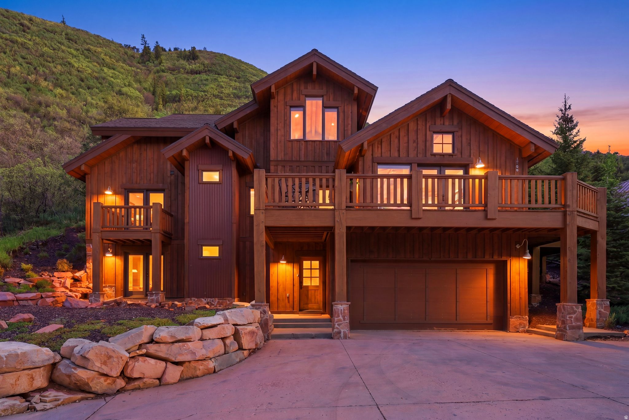 This beautiful, custom, high-end build Mountain Contemporary home is less than 30 minutes from Park City in a year-round location5 minutes from the Oakley Diner. Sweeping views of the valley and mountains in this private and secluded location. The main floor showcases a gourmet kitchen, wet bar and breakfast counter flowing into the great room and semi-private dining room. Vaulted ceilings and windows throughout with views of the beautiful countryside, mountains and amazing sunsets! The oversized wraparound deck off the main level is perfect for family dining, relaxing or hosting a get-together, easily for 25 people! Large master suite on the 3rd floor with ensuite bathroom, large walk-in closet and a built-in custom small office space. The 2nd and 3rd bedrooms are also ensuite. All appliances including the soft water system, extra freezer and an AGA stove & double oven. Radiant in-floor heating with 4 zones. The majority of the furnishings can be included in the sale. Must see to appreciate this custom property in excellent condition!