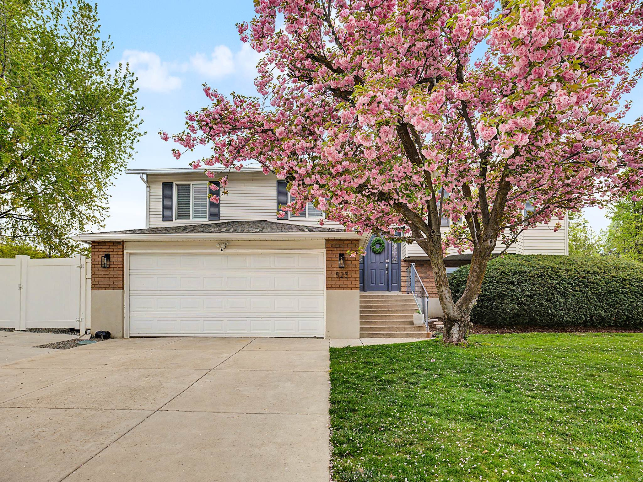 Charming and spacious 4-bedroom, 2.5-bath split-level home on a prime corner lot in Centerville. Featuring 30-foot RV parking and a separate basement entrance, and new water heater purchased in March of 2026! This home offers both convenience and potential for multi-functional living. The fully fenced yard is beautifully landscaped with mature fruit trees and a designated garden area, perfect for relaxing, entertaining, or growing your own produce. Inside, you'll appreciate the thoughtful inclusions, including a smart thermostat, water softener, fireplace inserts, and washer and dryer, adding both comfort and value. Located near shopping, dining, parks, and with easy commuter access, this home is perfectly positioned for everyday living.