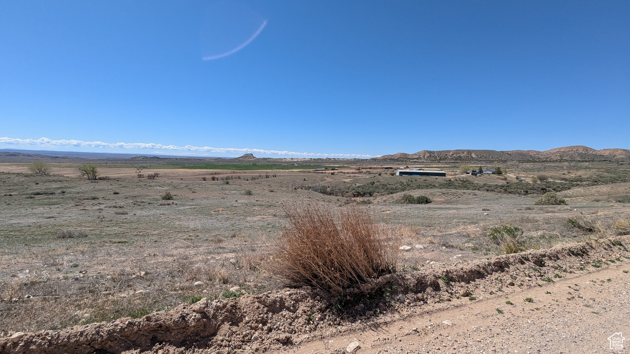 Excellent building lot with plenty of land for home, livestock, outbuildings, shops, etc. Culinary water connection available through Ashley Valley Water. Land is currently on Greenbelt. Additional land available. Information provided as a courtesy. Buyers to complete their Due Diligence.