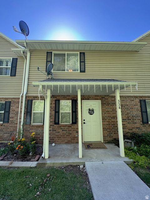 Charming 3-Bedroom Townhome in Central Logan  Prime Location & Great Investment Opportunity Welcome to this well-maintained 3-bedroom, 1.5-bath townhome located in the heart of Logan. Situated in a quiet, peaceful neighborhood surrounded by mature trees and open grassy areas, this home offers both comfort and convenience. The excellent central location places you just minutes from schools, daycare facilities, the fairgrounds, public pool, Willow Park Zoo, parks, shopping, and more. Whether you're you're looking for extra space or looking for a solid investment property, this home checks all the boxes. Inside, you'll find a spacious kitchen and dining area with plenty of room for gathering and entertaining. A separate pantry and laundry room provide added functionality, while a cozy kitchen nook offers the perfect space for shelving, a coffee station, or a small home office desk. The large primary bedroom provides a comfortable retreat, while the second bedroom offers generous space for family or guests. The third bedroom is ideal as a nursery, office, or flex space. Additional features include storage under the stairs, attic storage, and beautiful engineered hardwood flooring throughout the family room, stairs, and entire upper level. With its desirable location, practical layout, and inviting atmosphere, this townhome is perfect as a first home, downsizing opportunity, or rental property. It also offers excellent potential for investors seeking a quality addition to a 1031 exchange portfolio. Don't miss this opportunity to own a great home in one of Logan's most convenient locations!  Square footage figures are provided as a courtesy estimate only and were obtained from County Records.  Buyer is advised to obtain an independent measurement.