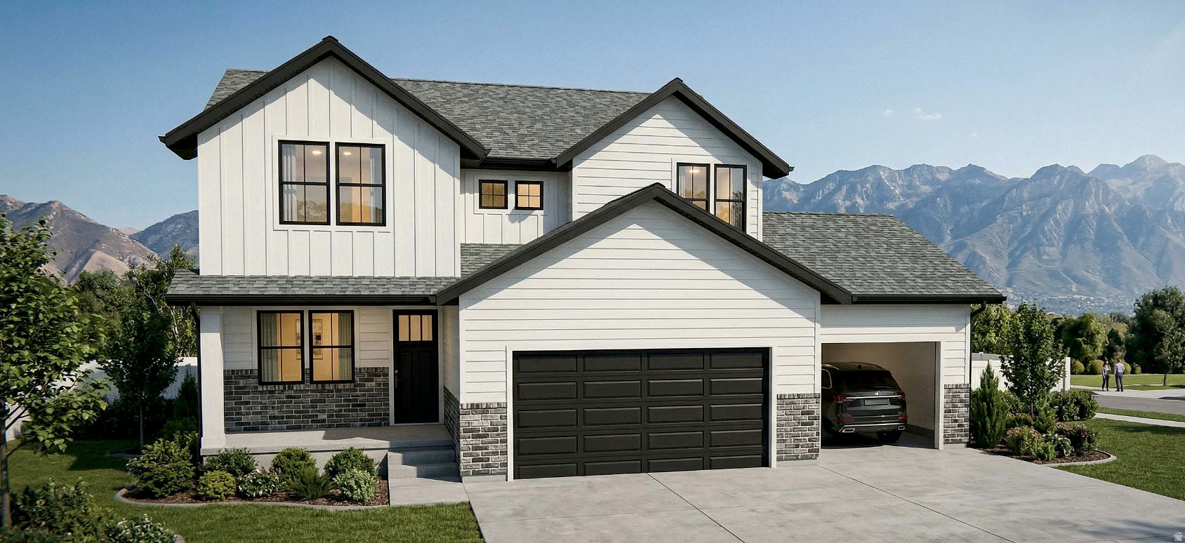 This is a to-be-built home-a great opportunity to build your new dream home in a family-friendly neighborhood with mountain views . Depending on the stage of construction at the time of contract, buyers may have the opportunity to select interior and exterior finishes.  The 'Alpine' floor plan by Hillwood Homes offers 35 bedrooms, 2.53.5 bathrooms, and up to 3,014 total square feet with a functional, open-concept layout. The main level features a spacious great room and kitchen with a large island, quartz countertops, and stainless steel appliances. Perfect for everyday living.  Built with 8-foot ceilings on all three levels, with an option to upgrade to 9-foot ceilings on the main floor and basement. Additional highlights include a walk-in closet in the primary suite, mudroom off the 2-car garage, energy-efficient windows, and full front yard landscaping.  A great value in a growing community! Don't miss your chance to build new and make it your own. (*Photos are of the model home and a different floorpan).