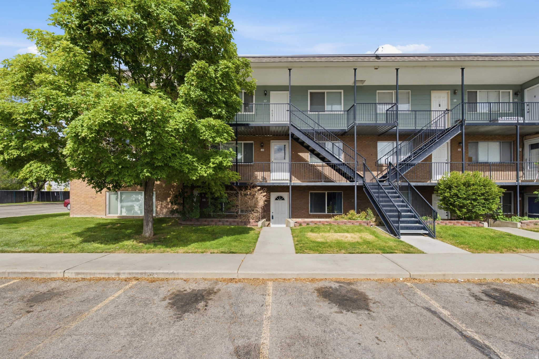 Welcome home to this beautiful move-in-ready condo located in the heart of the Salt Lake Valley. Situated on the top floor with no neighbors above you, this 2-bedroom, 1-bathroom home delivers an ideal blend of affordability and total convenience.888 Sq Ft, top floor, designated covered carport, laundry hooks-ups in-unit, and HOA covers gas, water, sewer, trash, and grounds maintenance. Some images have been virtually staged to better showcase the spaces. Figures are provided as a courtesy, buyer and buyers agent to verify all info. Owner is a licensed real estate agent in the state of Utah.
