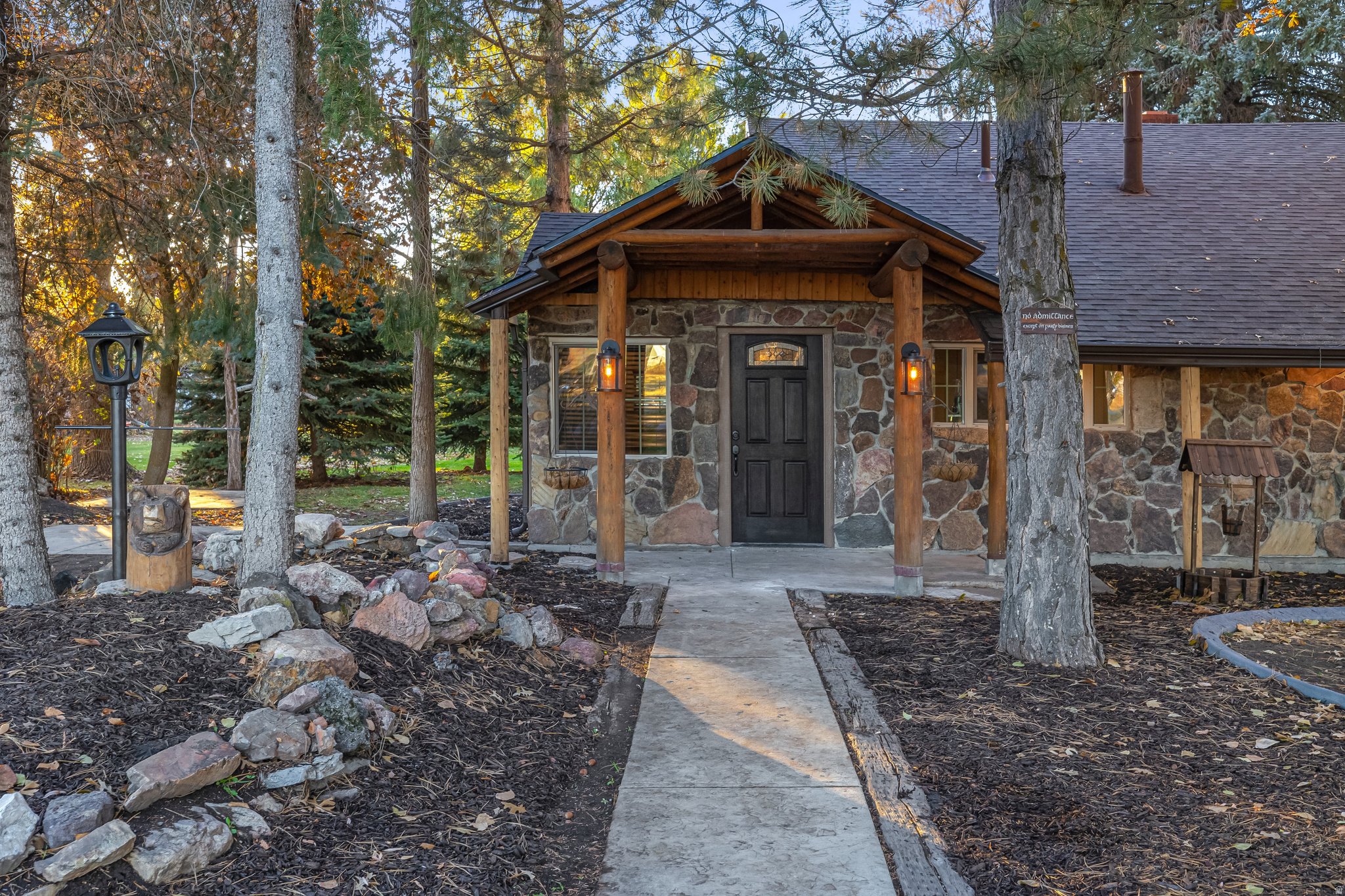 Come experience the quiet and tranquility of country living! This stunning residence boasts .75 acres of beauty, 4 bedrooms and 2 baths, and has undergone a meticulous and comprehensive remodel, while still preserving its historic charm. Situated on a picturesque wooded lot adorned with mature trees, this one-of-a-kind property seamlessly blends modern elegance with the serenity of its natural surroundings. Notable features include updated bathrooms, fixtures, quartzite & quartz counters, and other thoughtful details that showcase the home's commitment to both style and functionality such as wired-in ethernet, smart electronics, built-in security cameras & smart garage door. Schedule your private tour today and let the magic of this unique home captivate your heart! Square footage figures and other property infomation is provided as a courtesy estimate only and were obtained from new appraiser measurement and/or prior listing data & county records. Buyer is advised to obtain an independent measurement & to verify all information provided for accuracy.