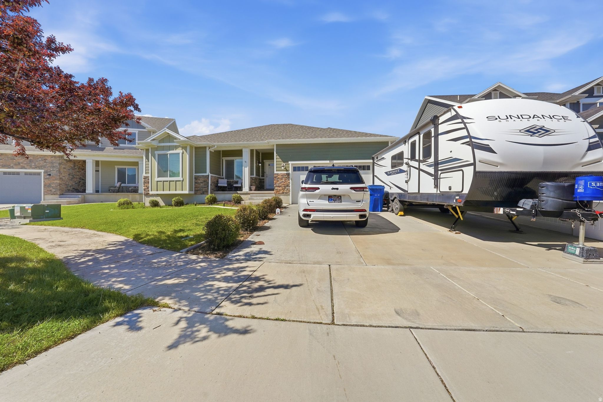 Welcome home to this newer Spanish Fork beauty (built in 2017) with tons of space to spread out and a layout that actually works for real life. You'll love the open, comfortable feel, the extra room for a home office / guests / hobbies, and the basement space that gives you flexibility for whatever stage of life you're in.  Outside, enjoy a low-maintenance lot and a neighborhood vibe that's hard to beat-close to schools, parks, and everyday shopping, with quick access around town. This is the kind of home that fits just about everyone: families, move-up buyers, or anyone who wants more room without giving up convenience.