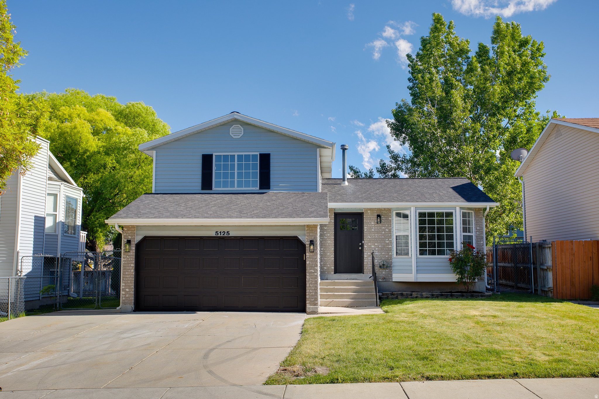 Located in one of West Jordan's most desirable neighborhoods, this beautifully updated home combines modern finishes, comfort, and convenience. Fresh interior paint, brand-new plush carpet, and stylish luxury vinyl plank flooring create a bright, welcoming atmosphere throughout. The kitchen is designed to impress with stainless steel appliances, gorgeous quartz countertops, and ample workspace for cooking and entertaining. Updated bathrooms feature upgraded finishes that add a touch of everyday luxury. Outside, enjoy the benefits of being adjacent to a park while maintaining quick access to shopping, dining, schools, and freeway connections. Exceptionally clean and truly move-in ready, this home offers the ideal combination of location, style, and value. Schedule your showing today!