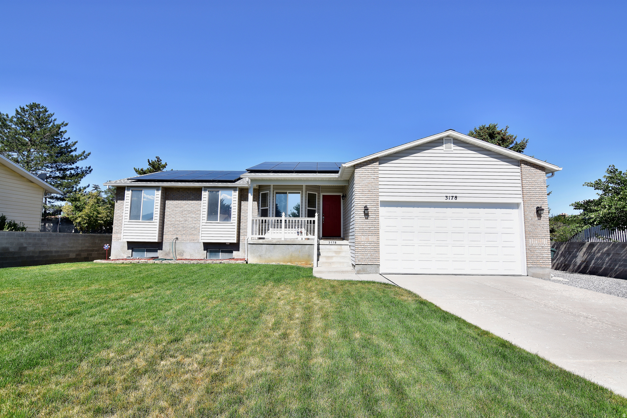 Coming Soon Listing - No Showings Until Tuesday, July 14th. Welcome to this clean, beautifully updated home, built by the current owner in 1993 and now ready for its next chapter. Highlights include upstairs and downstairs laundry, 2" x 6" exterior walls with extra insulation, a new roof and insulated garage door installed in 2026, paid-off solar panels added in 2020, an updated kitchen and upstairs flooring from 2018, a finished basement completed in 2019, two well-maintained sheds, a large backyard with basketball hoops and volleyball poles, a portable steel propane fire pit, and much more.  Square footage figures are provided as a courtesy estimate only and were obtained from Salt Lake County records .  Buyer is advised to obtain an independent measurement. Buyer to verify all information.