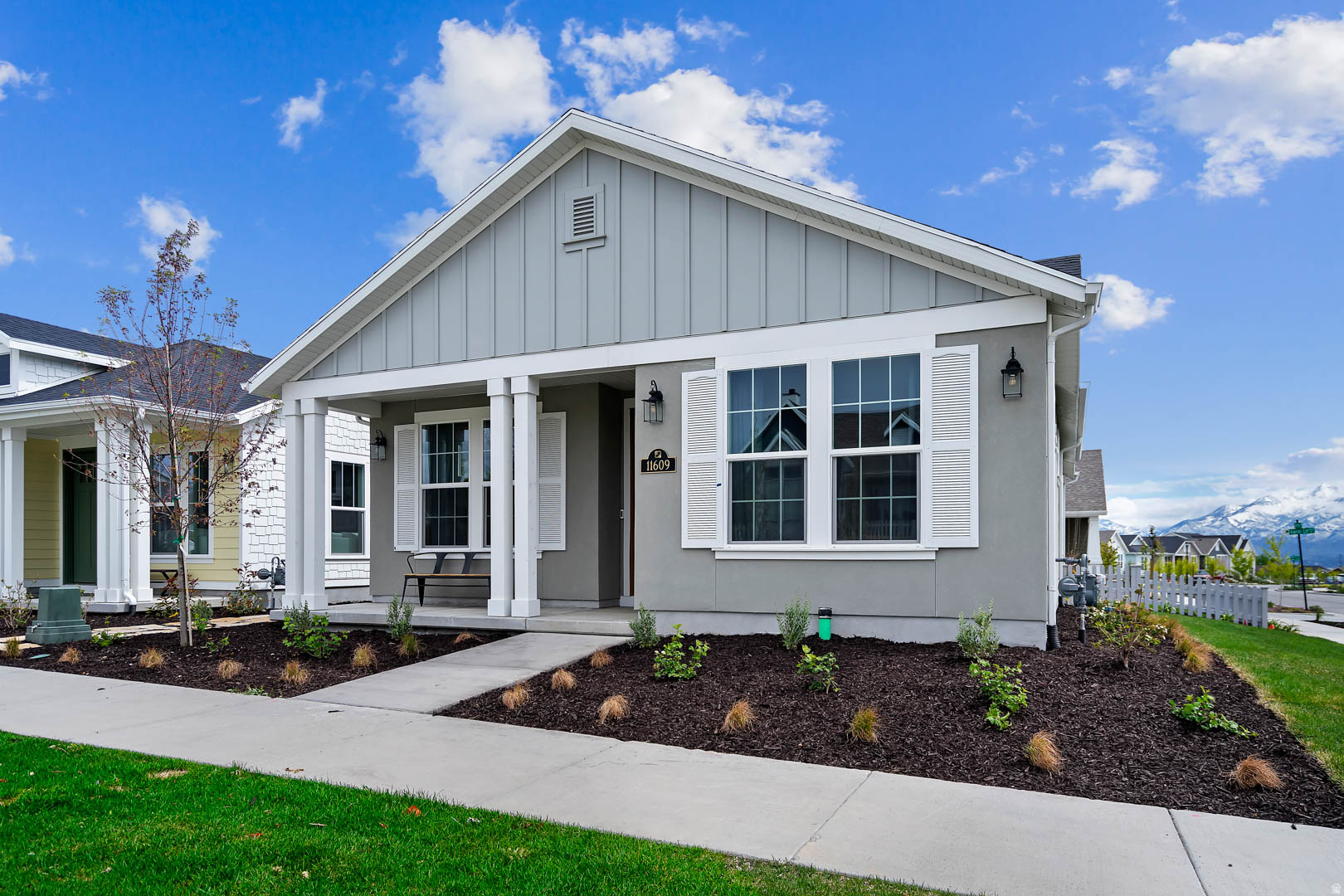Main level living at its finest! This community is a 55 and better community with a huge emphasis on Active-Adult, Resort Style living! We have our own full-time lifestyle director dedicated to curating a calendar each month full of fun activities and clubs to participate in! The "Marigold" is a 2-story home with a flex room, primary suite with walk-in spa shower on main level, open kitchen with large island. Relax on your covered patio overlooking fenced backyard that is maintained by HOA. (Photos are of another home in another community. (Pics are of another home in the neighborhood, same floorplan)  Marigold Homesite 539)