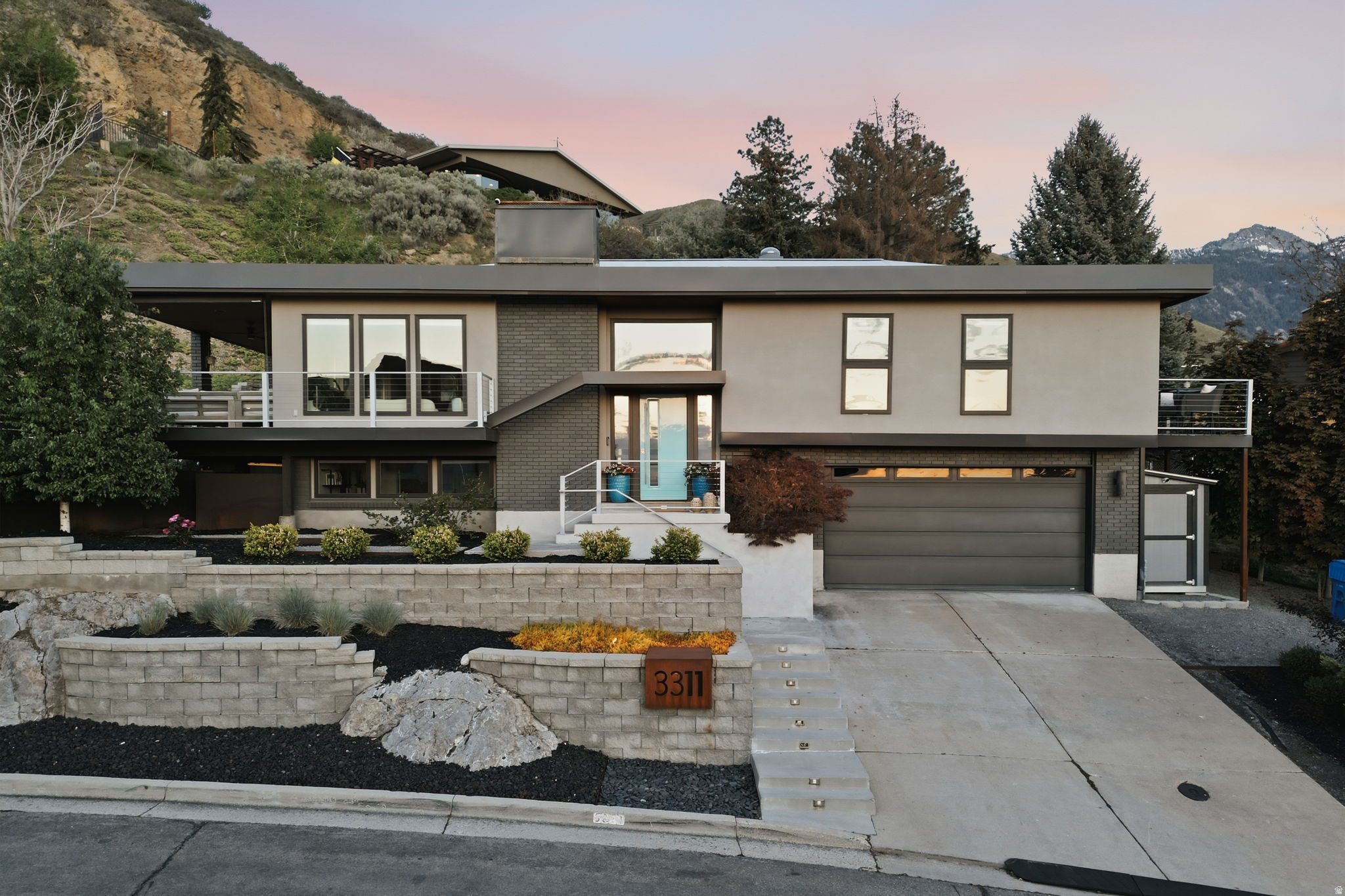 The crown jewel of East Millcreek. Modern design, incredible views, a pool, spa, and a flat yard. A few of those things usually do not go together, and that is exactly what makes this property truly one of one. Situated on one of the best lots on the east side, this home offers a modern indoor-outdoor lifestyle that feels like something you would see in the Bird Streets of Los Angeles or another premier real estate destination. This 4-bedroom, 3-bathroom home features a grand kitchen island, open-concept living and dining, and mountain or valley views from just about every window in the home. Thoughtfully updated and built for even the pickiest of today's buyers, the home blends clean modern finishes with comfort, function, and unforgettable views. Outside is where the rarity really begins. A heated pool, spa hot tub, flat yard, gas fire pit, and built-in barbecue create an outdoor setting that is incredibly hard to find in Salt Lake City, especially in this location. Just minutes from grocery stores, restaurants, coffee shops, and everyday conveniences, this is one of the premier locations on the east side. You are roughly 35 minutes from major ski resorts including Snowbird, Park City, and more, while still being about 15 minutes from Salt Lake International Airport and downtown Salt Lake City. Welcome to a well-known property that likely will not hit the market again anytime soon.