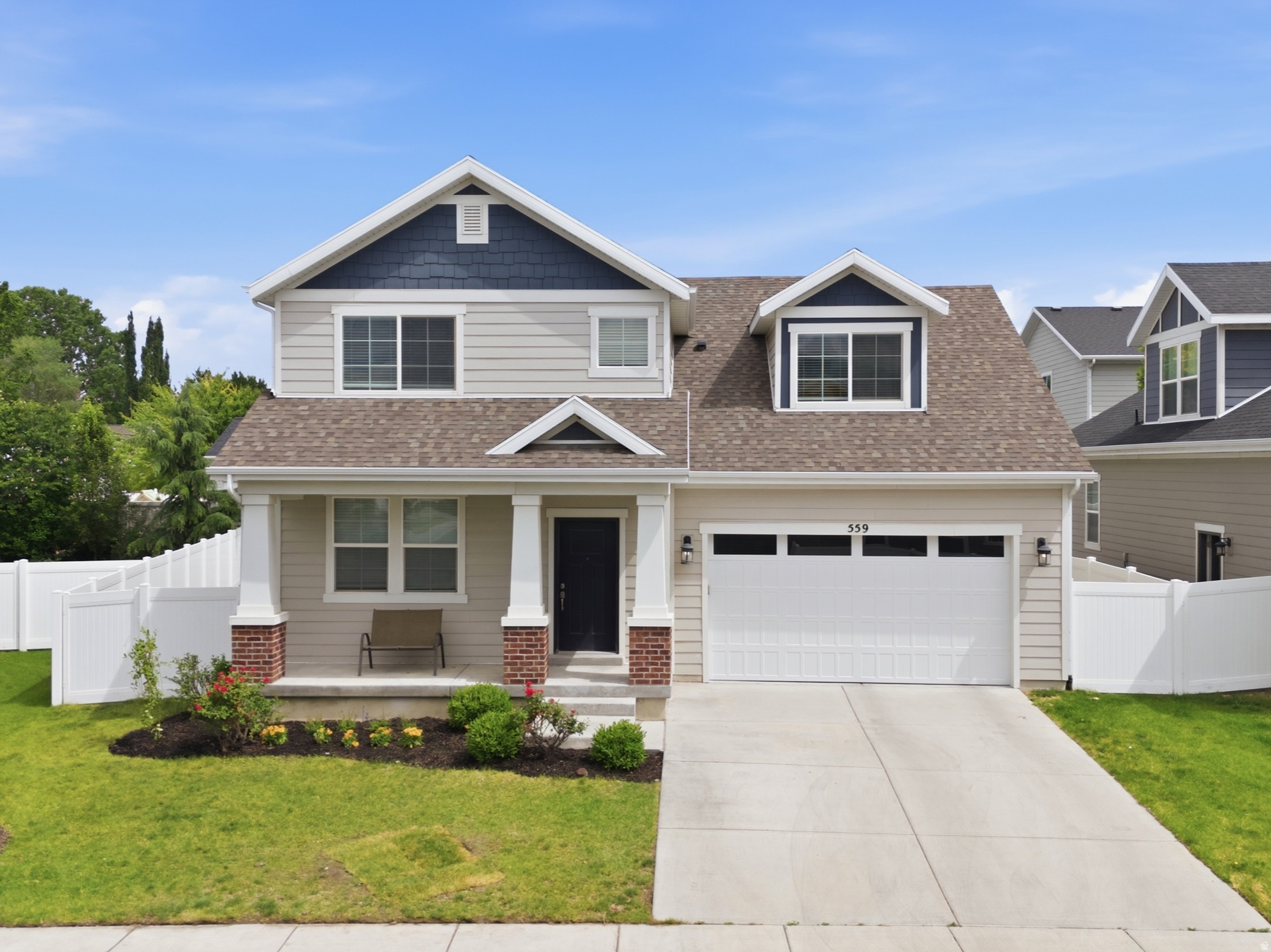 Welcome home to this beautifully maintained Draper residence, perfectly situated in one of the area's most desirable neighborhoods. Thoughtfully designed for both everyday living and entertaining, this home offers spacious gathering areas, abundant storage, and a variety of modern upgrades throughout. The finished basement is an entertainer's dream, featuring a wet bar and plenty of room for movie nights, game days, and hosting family and friends. Generous closets and storage spaces throughout the home provide exceptional functionality and organization. The garage is equipped with both hot and cold water and features a brand-new garage door installed in June 2026. Additional conveniences include a Wi-Fi thermostat, Wi-Fi-enabled garage door opener, and a SimpliSafe security system with sensors on all main-floor and basement doors and windows. Located just minutes from Corner Canyon's renowned hiking, biking, and horseback riding trails, this home offers endless opportunities for outdoor adventure. Enjoy easy access to parks, shopping, dining, top-rated schools, and entertainment, along with convenient freeway access for commuting throughout Salt Lake and Utah Counties. Combining comfort, convenience, and an unbeatable location, this is a wonderful opportunity to enjoy everything Draper has to offer. Square footage figures are provided as a courtesy estimate only and were obtained from county records.  Buyer is advised to obtain an independent measurement.