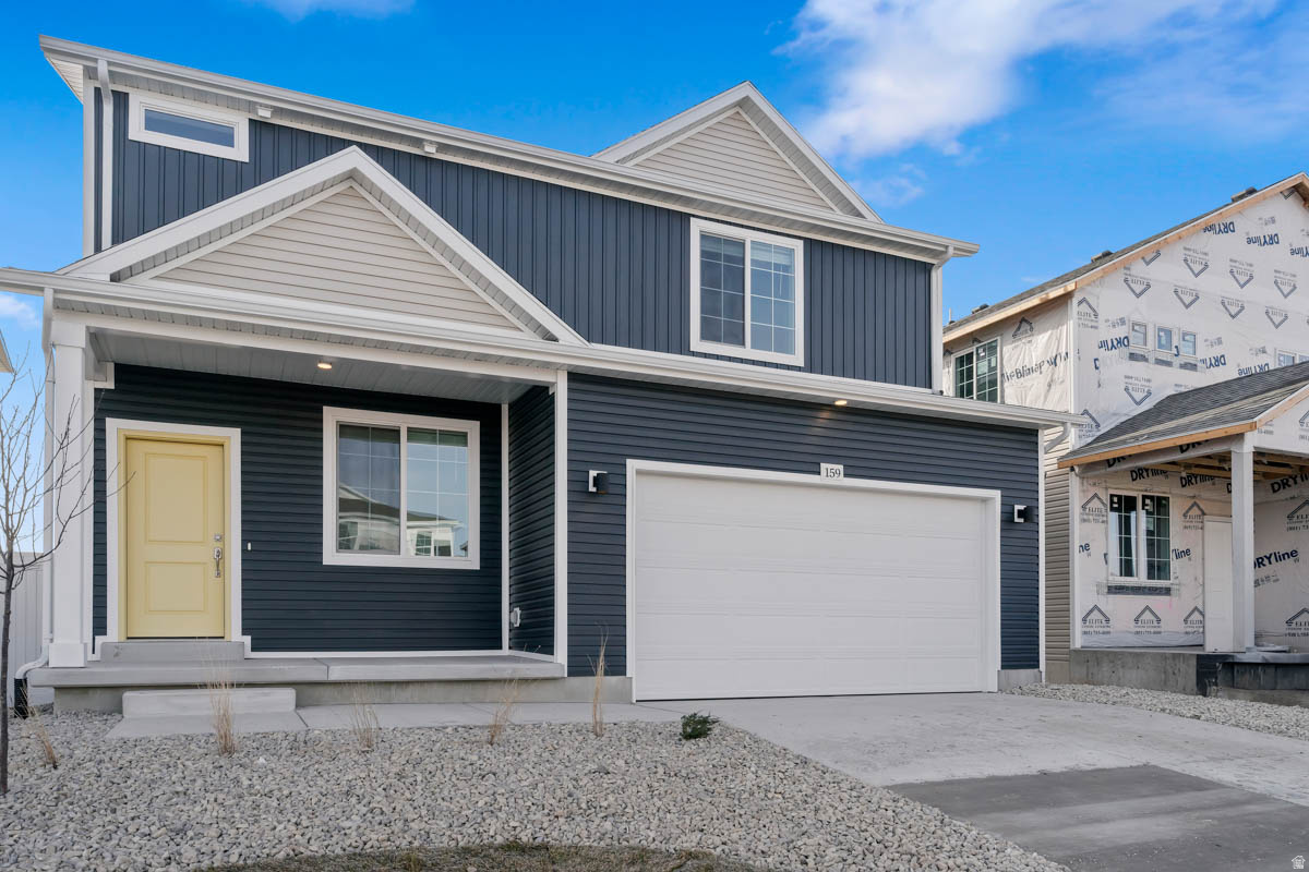 Price Improvement - home qualifies for the Utah Down Payment Assistance Program!  The "Neo" Floorplan blends style with innovation in a home crafted for flexibility, affordability, and efficiency. This single-family, 2-story layout spans over 2,000 sq ft and offers 3 beds and 2.5 bathrooms and a 2-car garage. There is still time to choose design selections! Call now for more information or to set up a time to visit the community! (Photos are of another home, same floorplan. Neo Lot 119)