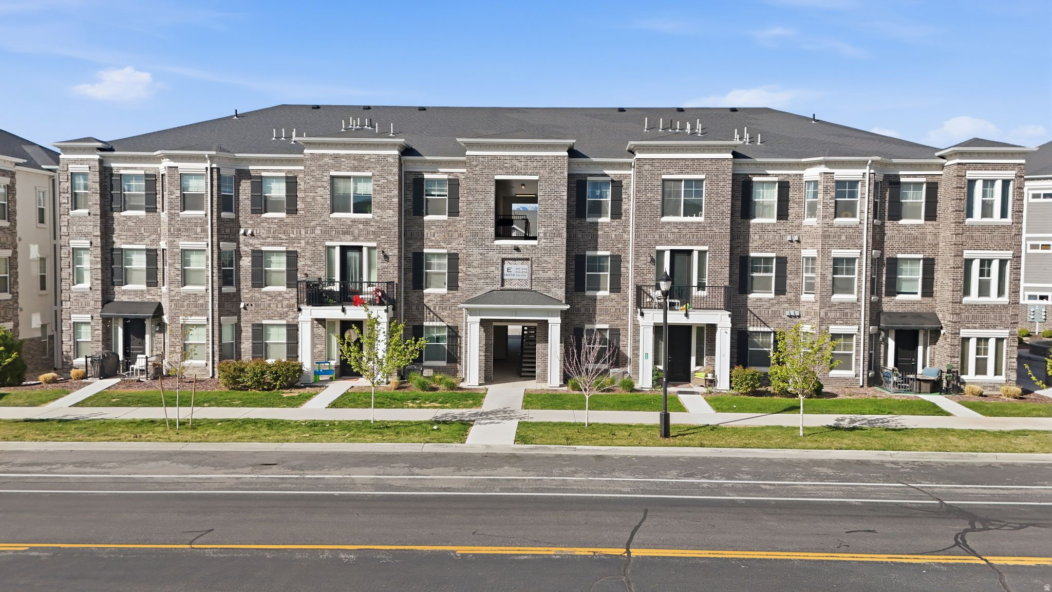 ** Price Improvement** Location, location, Location! Beautiful third-level unit located in the desirable Parkside Herriman Town Center! This unit includes quartz counter tops, vaulted ceilings, and a walk-in closet in the master bedroom.  The community includes ample parking,  and many amenities such as a large playgrounds, a large park, close proximity to the rec center, and a Walmart down the street! Come see it before it's gone! Ask me about a preferred lender incentive!  Square footage figures are provided as a courtesy estimate only and were obtained from county records .  Buyer is advised to obtain an independent measurement.