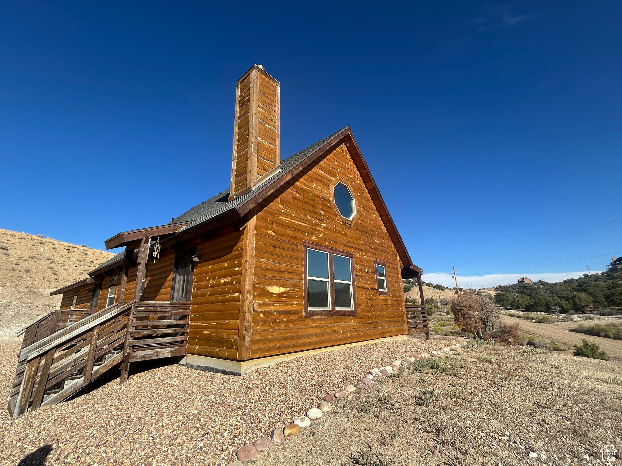 Secluded Cabin Retreat on 5 Acres in Duchesne Mini Ranches  Year-Round Access! Escape to your own private paradise with this beautifully crafted 2-bedroom, 1-bathroom cabin nestled on 5 acres in the peaceful Duchesne Mini Ranches. Enjoy year-round access and  seclusion while still being close to town amenities and some of Utah's best outdoor recreation. Built with quality craftsmanship throughout, this charming cabin features an open floor plan, rustic finishes, and a spacious loft that can serve as a cozy living area or be transformed into a luxurious master suite. The fully finished garage offers plenty of space for your toys, tools, or workshop needs. Whether you're looking for a weekend getaway, vacation rental, or full-time residence, this property delivers the perfect balance of comfort and adventure. Located just minutes from Starvation and Strawberry Reservoirs, and surrounded by endless opportunities for fishing, boating, hiking, hunting, and ATV riding. Don't miss your chance to own a slice of serene Utah wilderness with modern conveniences and unbeatable access to nature! Parcel 00-0034-8959 also included in sale