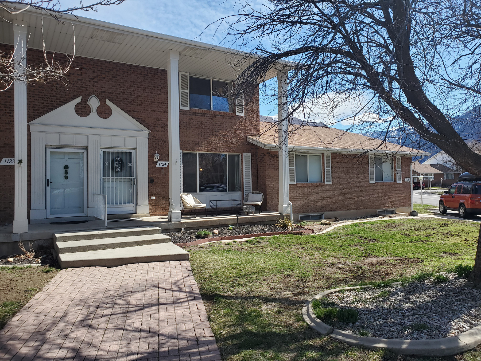 Don't miss out on owning this amazing 4-bedroom, 4-bath condo located close to down town as well as convenient access Ogden Valley! The main floor plan is open and spacious with large widows including full panel glass doors which create a bright and cheerful living space full of natural light. The kitchen and bathrooms are beautiful including updated cabinets and flooring, granite countertops, and bright white subway tile backsplash.  Enjoy barbequing and entertaining family and friends on your private patio which leads to a lush grassy open space! The upstairs includes 3 bedrooms with 2 bathrooms while the basement offers yet another bedroom and bathroom! You'll love this quiet and peaceful setting, including  mountain views as well as refreshing pool to relax and cool down during those hot summer days! Call today to schedule your private showing!