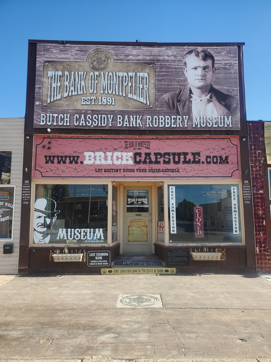 Located in the heart of downtown Montpelier, Idaho, the legendary Butch Cassidy Museum offers a rare opportunity to own one of the most recognized historic attractions in the American West. Housed inside the original Bank of Montpelier - the first chartered bank in Idaho and the last standing bank known to have been robbed by Butch Cassidy and the infamous Wild Bunch Gang in 1896 - this iconic property is rich in history, tourism appeal, and authentic Old West character.This one-of-a-kind museum has become a major tourism destination for Southeast Idaho, drawing thousands of visitors annually and generating substantial foot traffic for surrounding local businesses and the downtown Montpelier community. The museum is widely known throughout the region and featured in numerous travel and historical publications highlighting Idaho's Wild West heritage. Included in the sale are the museum displays, historical exhibits, artifacts, memorabilia, gift shop merchandise, and themed inventory, creating a true turnkey business opportunity. Visitors experience authentic history firsthand while walking the same original floors Butch Cassidy once crossed during the famous 1896 robbery. The building still features the original historic bank vault and vault door, one of the museum's most photographed and talked-about attractions. The original vault is currently owned by Zion's Bank and remains in the building under an existing lease/use agreement. One display item will be excluded from the sale. In addition to its established museum operation, the property presents exciting potential for expanded tourism ventures, including a unique Airbnb or boutique overnight experience centered around the building's authentic Old West history. With its iconic reputation, historic atmosphere, and steady visitor traffic, the property offers exceptional opportunities for creative hospitality and destination-based income. The property has been carefully restored to preserve its 1890s character while operating as a successful museum and retail destination. Annual events, historical reenactments, and continued tourism growth have helped establish the museum as a staple attraction for travelers visiting Bear Lake, the Oregon Trail corridor, and historic Southeast Idaho. This is more than just a commercial property - it is a chance to own and continue the legacy of one of the most famous outlaw stories in American history. Square footage figures are provided as a courtesy estimate only and were obtained from Bear Lake County. Buyer is advised to obtain an independent measurement.