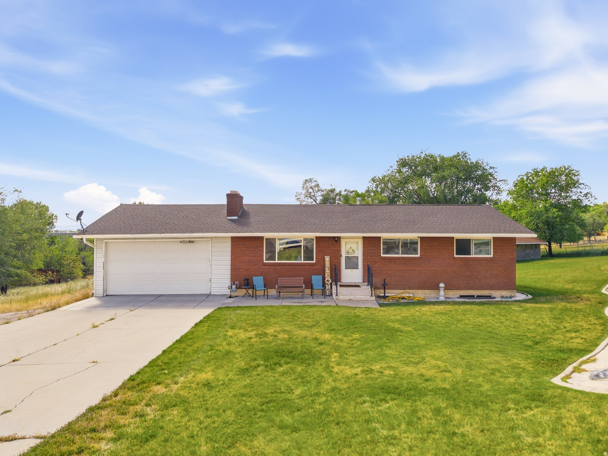 Rare 2.3 acre horse property in Provo! Huge development potential to put in a new subdivision behind this house. This unique property features a walk-out basement, plenty of open space, and a huge 30x40 powered shop/shed perfect for storage, hobbies, animals, or a workshop. Enjoy country-style living with room for horses, toys, and outdoor living-all while being close to shopping, schools, and freeway access.  Please note that this sale includes 2 separate parcels: 22-047-0007 and 22-037-0151. The 2 parcels are included in the purchase price and will be conveyed at closing.