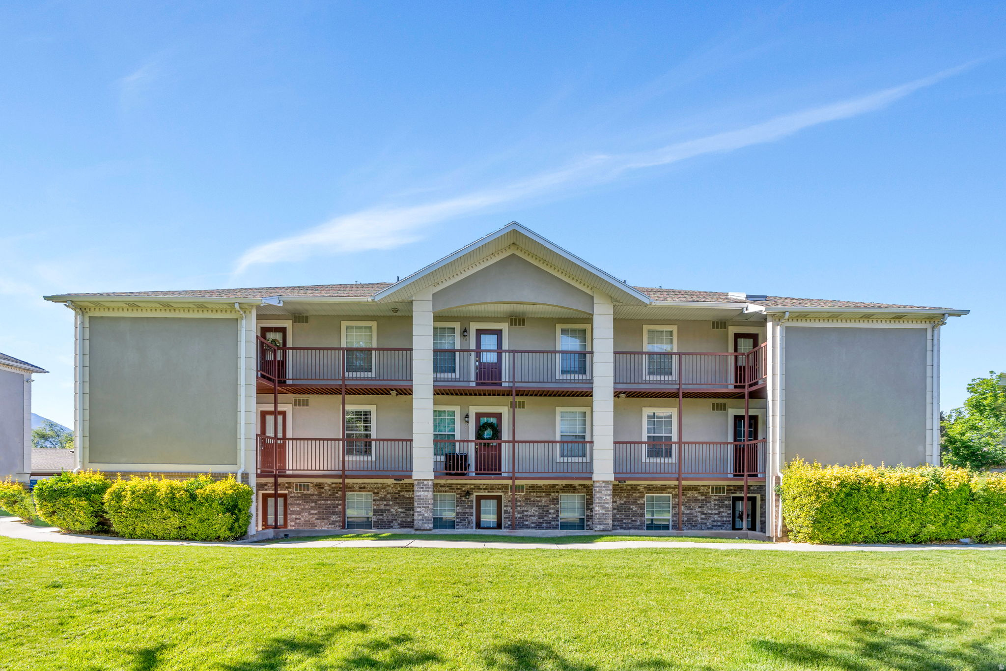 Price improvement!!! Great condo in the heart of Orem.  Close to everything, yet tucked away in a quiet setting. This end unit is filled with natural light and features new paint, LVP flooring, and updated lighting throughout. Square footage figures are provided as a courtesy estimate only and were obtained from county website .  Buyer is advised to obtain an independent measurement.