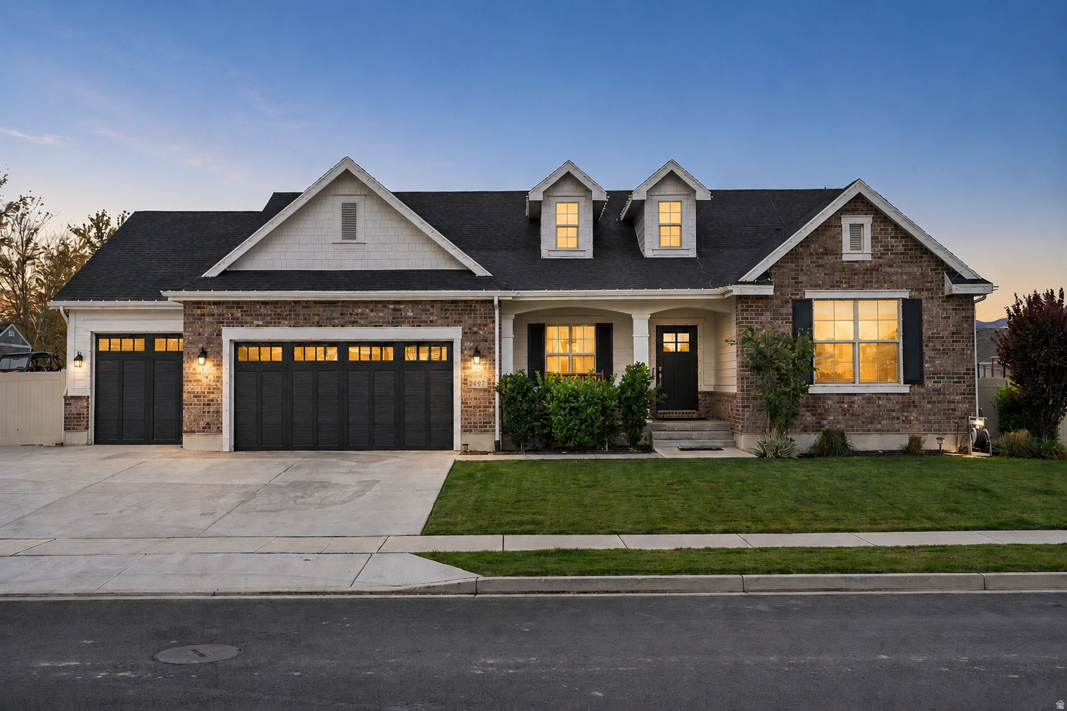 Former Symphony Homes model home in one of Lehi's most desirable communities. Situated on nearly half an acre, this beautifully maintained 5-bedroom, 4-bath home showcases the quality design Symphony Homes is known for. Spacious gathering areas and abundant natural light create a home that feels both refined and inviting. Designed for making memories, the backyard offers a  basketball court and plenty of space to entertain, relax, and enjoy. Close to highway exits, Thanksgiving Point, 2100, and 2 minute walk to Jordan River Trail. Homes like this rarely become available, don't miss the opportunity to make it yours.