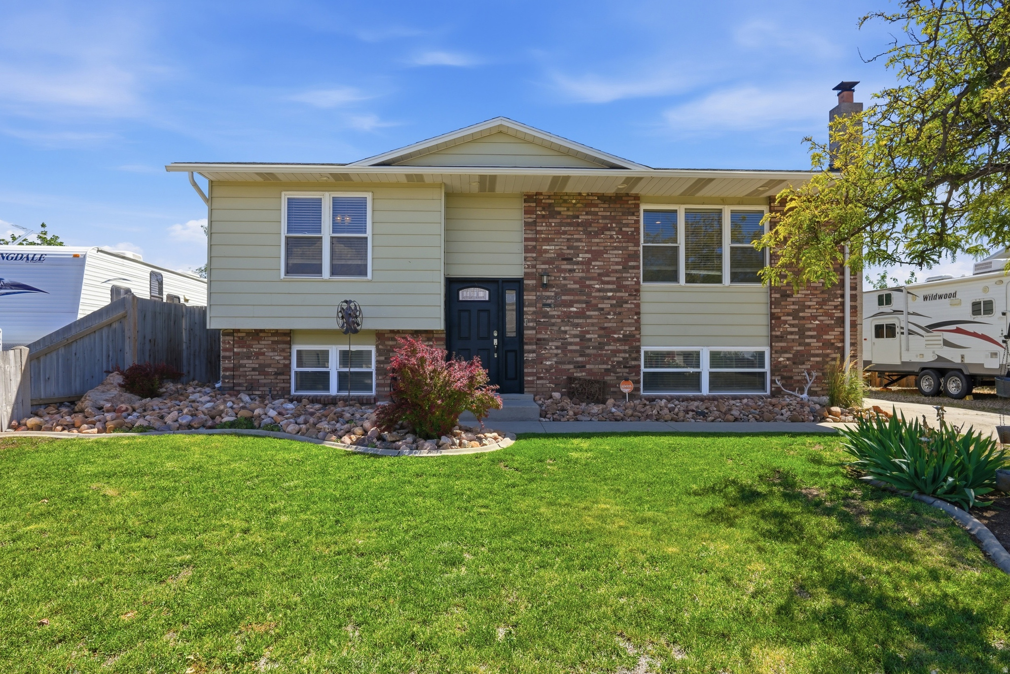 This is a home that's been thoughtfully updated and genuinely cared for over the years. From the newer LVP flooring and fresh paint to the updated furnace, central A/C, roof, and remodeled basement bathroom, a lot of the heavy lifting has already been done so you can just move in and enjoy it.  The layout feels comfortable and functional, with plenty of space to spread out, while the backyard is the kind of yard people actually want - green, private, and perfect for summer BBQs, kids running around, or relaxing after a long day. You can tell this home has been loved and maintained every step of the way.  The location makes everyday life easy too. You're minutes from shopping, dining, parks, and recreation, with quick freeway access that gets you to downtown Salt Lake or the airport without the headache. Nearby spots like Magna Regional Park, Magna Recreation Center, and Great Salt Lake State Park make it easy to get outside and enjoy the area, while local favorites like Main Street Grill and Llaneros give you some great nearby food options. For shopping and entertainment, you're also a short drive from major ski resorts, hiking, rock climbing, or just grounding yourself in nature. Magna has really become one of those places where you get more space, more yard, and a little more breathing room without feeling disconnected from the city.    Square footage figures are provided as a courtesy estimate only and were obtained from county record .  Buyer is advised to obtain an independent measurement.