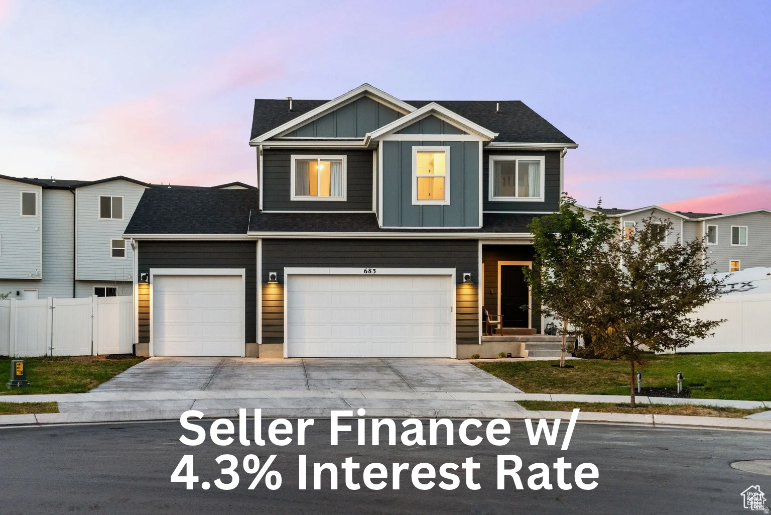 *** 4.3% Seller Financing Available!!! *** Come check out this incredible home in the coveted Brylee Farms community! This house is amazing with its large windows in the living room and the beautiful kitchen. The master bedroom offers an expansive walk-in closet, sleek shower and elegant double-sink vanity. Having the finished basement is a rare upgrade and extremely convenient to enjoy the extra living space, bedroom, bath and office. The backyard is SO huge with lots of grass, a play set and a nice concrete patio perfect for outside summer dinners. The 3-car garage is also a game changer for extra space. Another perk is the fun HOA community, which comes with a pool, pickleball courts and a playground! If you're wanting an awesome home in a great neighborhood that has it all, this house has your name all over it! Give me a call/text for a private tour! ***Seller Finance Terms*** Interest rate = 4.3% _ 7-year Term.