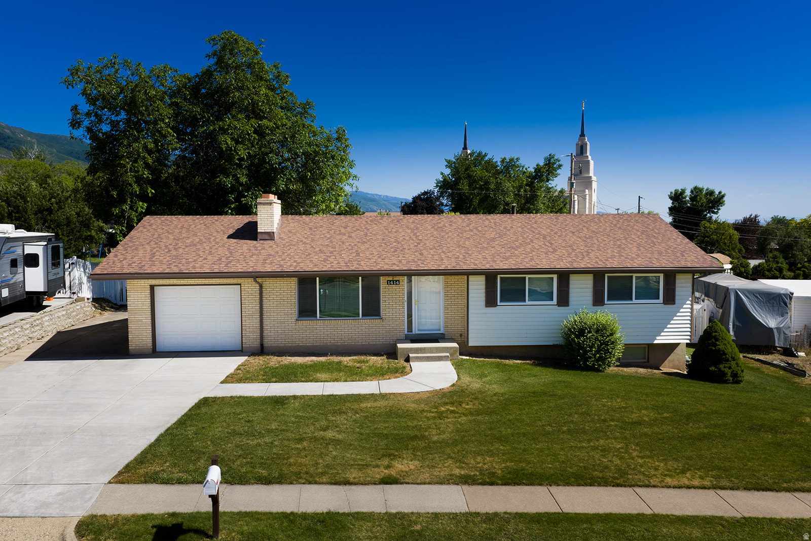 Like new inside and out! Fully remodeled home in a great Layton neighborhood featuring granite countertops, updated kitchen and bathrooms, new windows, updated plumbing and electrical, and stylish modern finishes throughout. Roof and HVAC are both under 4 years old for added peace of mind. Spacious RV parking, vinyl fencing, and a move-in ready layout make this home a must-see!