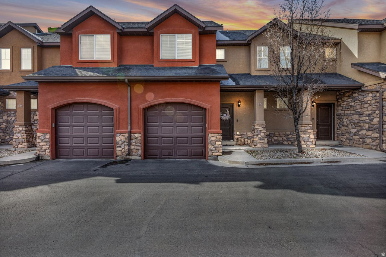 Beautiful 3-bedroom, 2.5-bath townhouse in a prime Pleasant Grove location with quick freeway access for an easy commute. This clean, well-maintained home features a bright, open feel throughout. The spacious primary suite boasts vaulted ceilings and a luxurious jetted tub - the perfect retreat at the end of the day. Enjoy spectacular mountain views right from your home. Community amenities include access to a pool, hot tub, theater room, and fully equipped gym, offering resort-style living at its best. Move-in ready and ideally located - this one won't last long   Square footage figures are provided as a courtesy estimate only and were obtained from county records. Buyer to verify all.