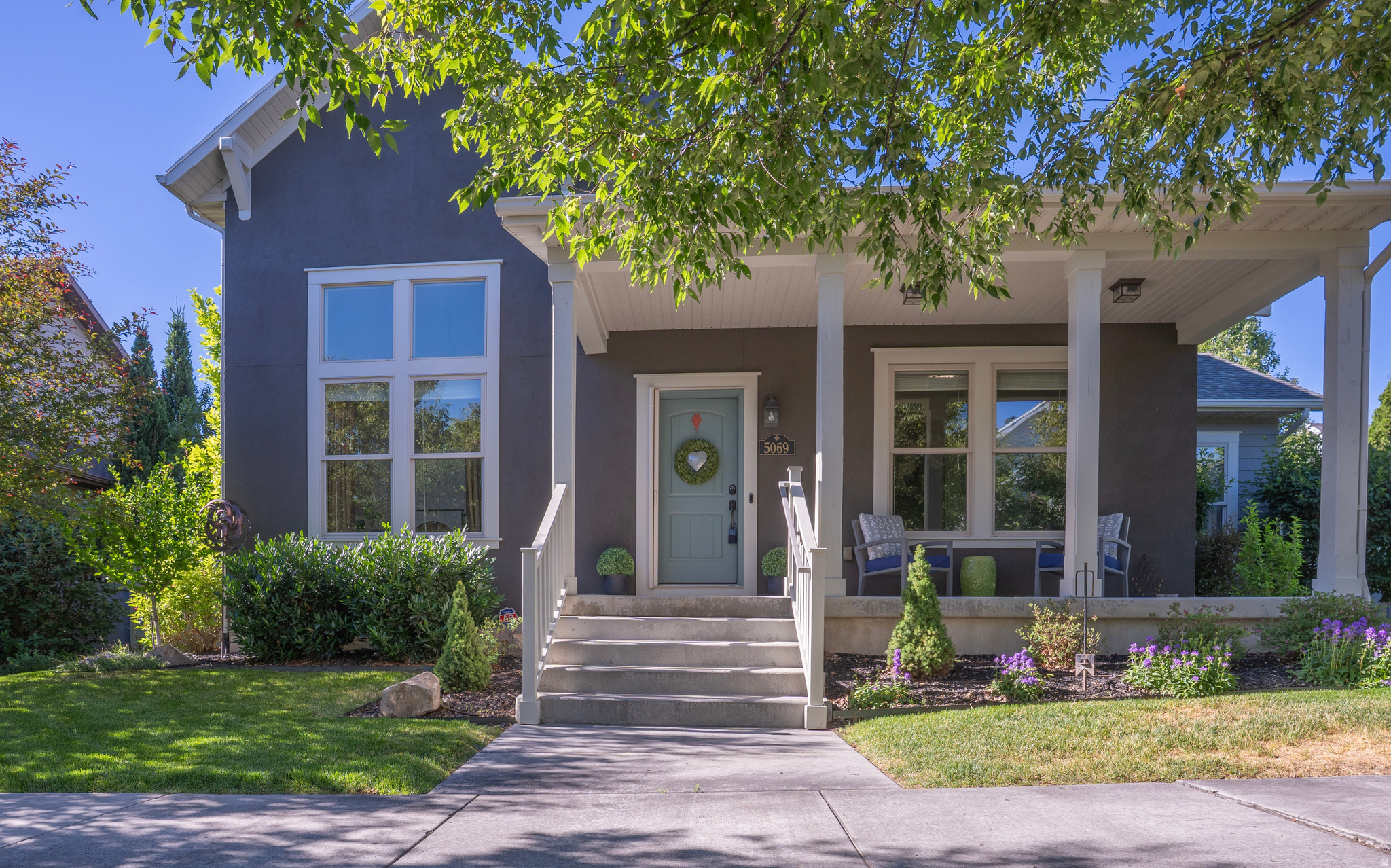 Impeccably styled and move-in ready, this stunning 4,200-square-foot ranch-style home blends comfort, function, and beautifully curated finishes throughout. The spacious layout includes a completely finished basement with a full second kitchen, creating excellent flexibility for entertaining, extended stays, or everyday living. The primary suite is a true retreat, featuring its own sitting room with direct access to a private backyard space and hot tub. Outside, the finished yard offers inviting spaces to relax, gather, and enjoy. Conveniently located near shopping, dining, local amenities, and the new Bees stadium, this home delivers standout appeal in a highly desirable area.