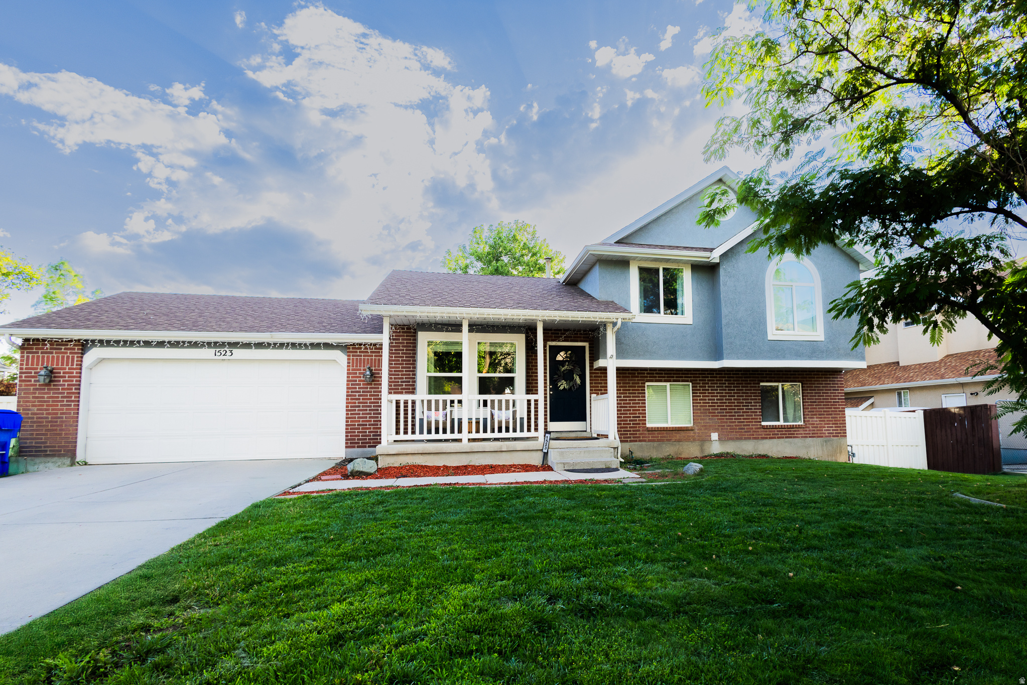 Welcome home to this beautifully updated 5-bedroom, 4-bath rambler offering 2,726 finished square feet in one of Bountiful's most desirable neighborhoods. The remodeled kitchen features quartz countertops, while new windows, fresh interior paint, and a new HVAC system with air purification bring year-round comfort. A fully finished basement adds flexible space for multi-generational living, guests, or recreation.  Outside, a fully fenced backyard frames mountain views, with a spacious patio and charming gazebo made for relaxed evenings and gatherings with family and friends. You are minutes from top-rated schools, parks, the Bountiful Recreation Center, shopping, dining, and medical care, with quick access to I-15, the FrontRunner station, and Salt Lake City International Airport.  Kitchen appliances and the trampoline are included; washer and dryer are excluded, and the hot tub may convey with an acceptable offer. Space, thoughtful updates, and an unbeatable location come together here. Come see it, and picture yourself home.