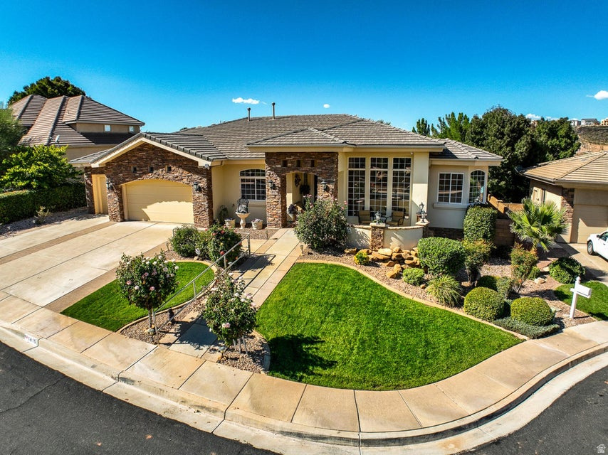 This one was a Parade Home, and a lot of you will remember it the minute you walk in. It's a 4 bedroom, 3.5 bathroom home with 4,652 square feet, and it has been lightly used over the years. The owners just had the whole thing repainted, inside and out, so it's truly move-in ready. The backyard is the kind you don't see often. The pool is a custom design and it sits in exactly the right spot. There's an outdoor kitchen with a BBQ grill that has never been used -- not once. You get to be the first. Inside, there's custom work everywhere you look. The fireplace in the main living room makes the whole space feel right, especially in the evenings. Downstairs, the walkout basement has a full wet bar with a microwave and a small fridge, so it's set up for game nights and gatherings without anyone running up and down the stairs. And speaking of game nights -- the pool table stays. So does the baby grand piano. Both are included with the home. The attached 3 car garage has built-in cabinets and a treated floor, so it's as clean and finished as the rest of the house. Now the price. It's priced to sell today, plain and simple. Homes like this -- Parade Home history, custom pool, fresh paint top to bottom -- don't sit on the market. If you've been waiting for the right one, this is it. Make the offer today before you miss out. Call to schedule your showing.