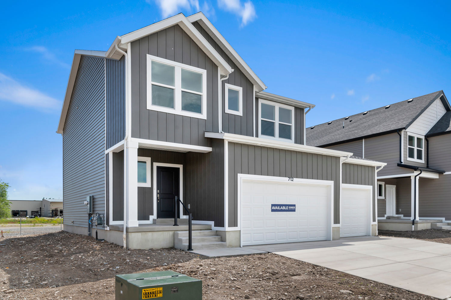 GRAND OPENING SPECIAL!! First 2 spec sales get 10k off of the purchase price. This discount is already reflected in the listed purchase price. Receive up to $6,000 toward closing costs when using DHI Mortgage, the builder's preferred lender***Welcome to the Beechwood floor plan in the new Nibley Coach community! This home features an open-concept kitchen, dining, and great room perfect for everyday living and entertaining. The spacious primary suite on the second floor includes a private bathroom and walk-in closet, with 3 additional bedrooms and a full bath for family or guests. Enjoy the rare 3-car garage and a full unfinished basement with room to grow. Buyers to verify colors, materials, and options. Square footage figures are provided as a courtesy estimate only and were obtained from building plans. ***Sales Center Hours: Open Tuesday, Thursday, Friday, and Saturday from 11:00 a.m. - 6:00 p.m. Wednesday from 1:00 p.m. - 6:00 p.m. Closed Sundays and Mondays. Call for an appointment!