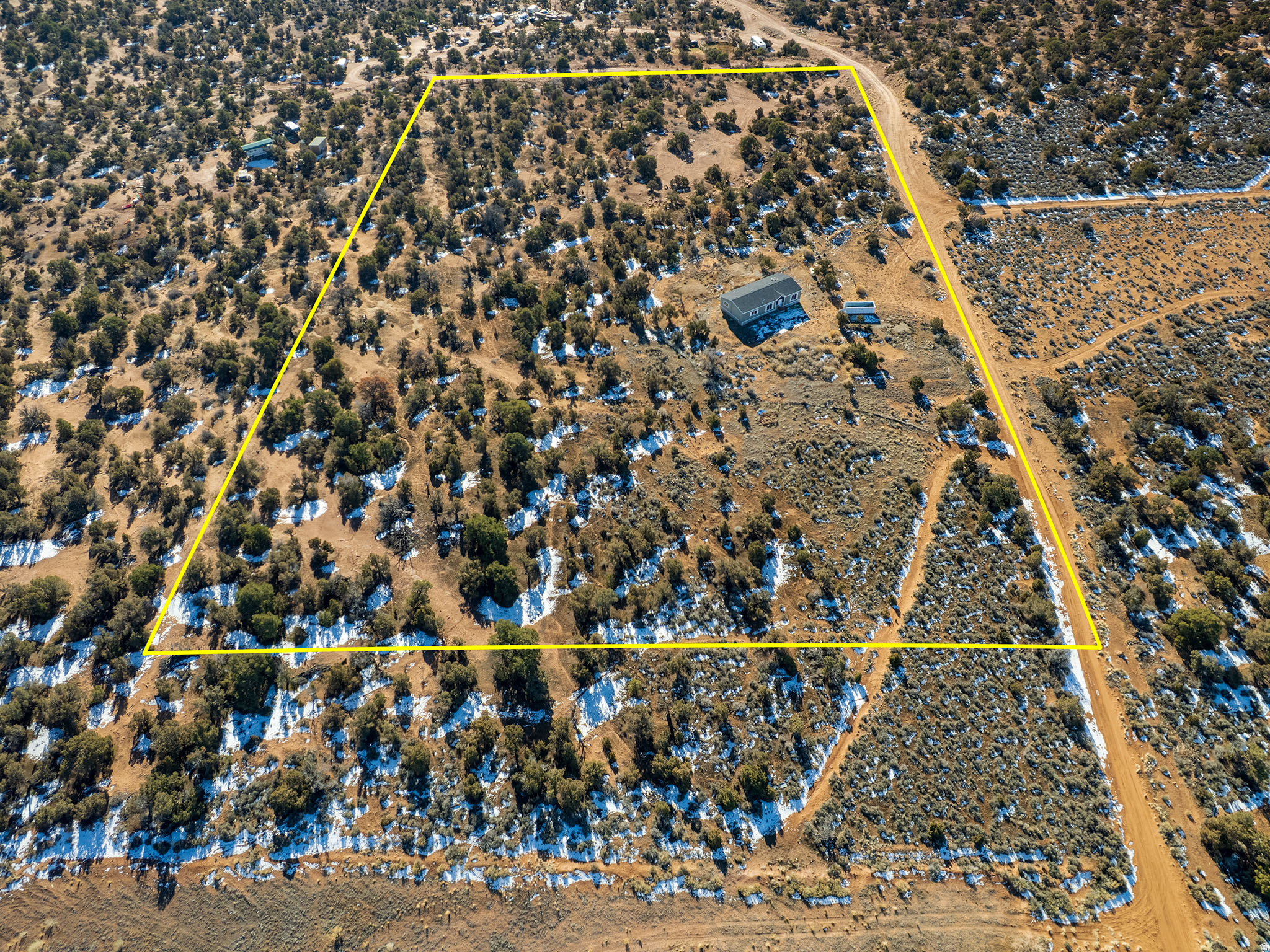 Welcome to this unique opportunity in Duchesne County! This listing features 10 acres of beautiful land with an included structure from 2015 that was recently remodeled. It is an ideal canvas for your vision of rural living or future development, come explore the opportunities! All figures provided as a courtesy, buyer to verify all.