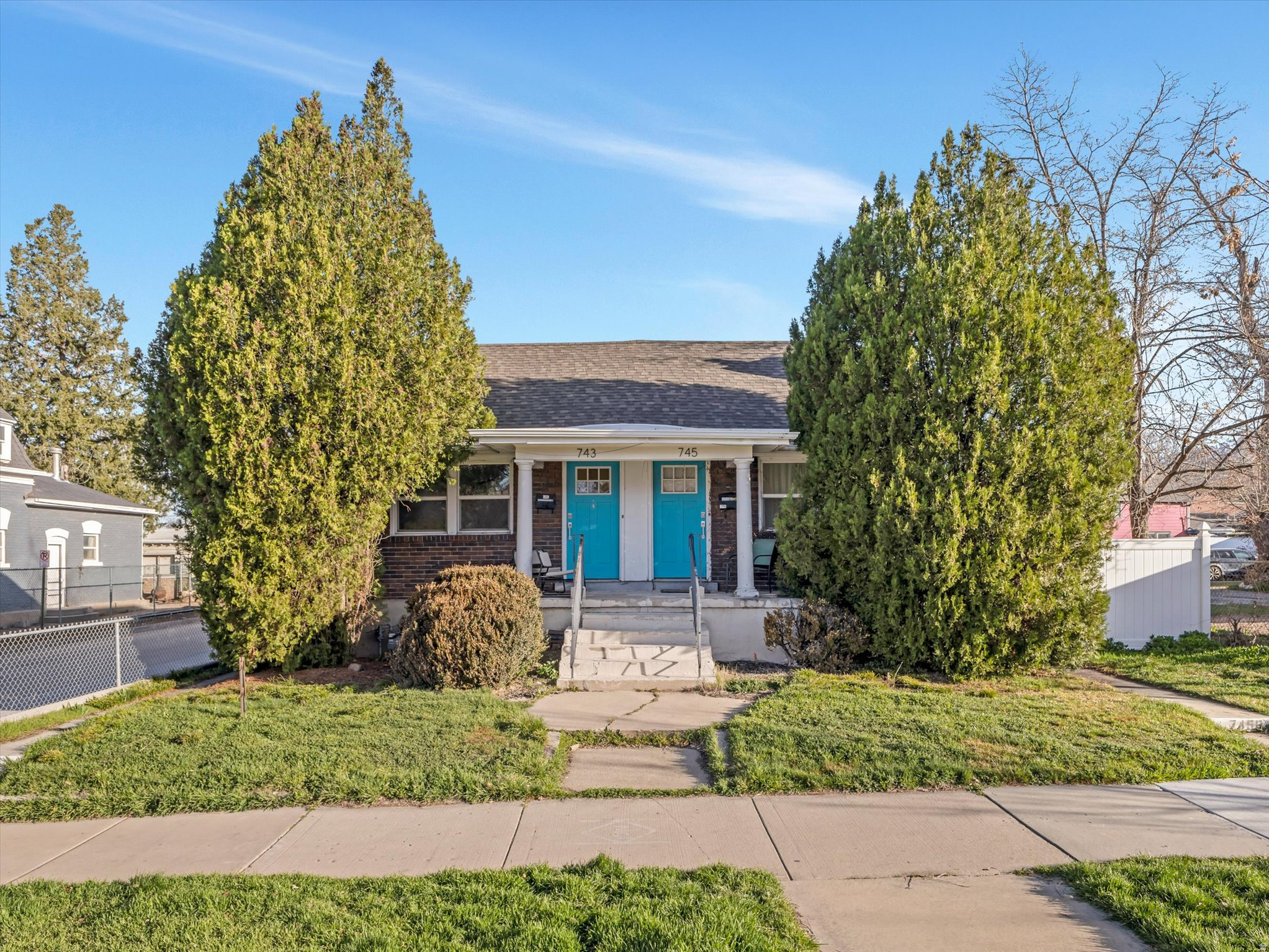 Perfectly positioned in the heart of the coveted 9th & 9th District, this beautifully updated side-by-side duplex presents a rare investment opportunity. In the five years since purchase, the current owners have experienced zero vacancy-new tenants are typically secured by word of mouth before a unit becomes available. One unit features 2 bedrooms and 2 bathrooms, while the other offers 1 bedroom and 1 bathroom. Both units have been thoughtfully updated and each includes a living area, kitchen, laundry, and an outdoor patio. The location is exceptional-just half a block from Liberty Park and surrounded by popular restaurants, coffee shops, local boutiques, and neighborhood entertainment. With quick freeway access and less than 10 minutes to downtown Salt Lake City, convenience is unmatched. A standout feature is the detached "Red Barn" just steps from the back door, complete with heating and cooling-an ideal bonus space for tenant use as an office, music room, yoga, or art studio. The property includes two on-site parking spaces plus ample street parking. All photos are from the 2020 sale with permission from the previous agent and photographer. Square footage figures are provided as a courtesy estimate only and were obtained from a previous listing . Buyer is advised to obtain an independent measurement.