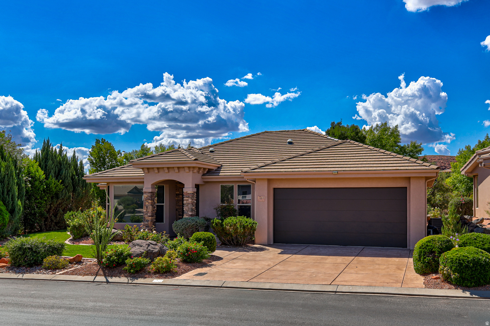 Beautifully refreshed single-level home in the desirable Links at Green Springs! Built in 2003 and thoughtfully updated, this 3 bed, 2 bath home is move-in ready and feels like new. Backs to a serene, park-like HOA-maintained open space with lush grass, mature trees, and direct access from your spacious covered patio--perfect for relaxing or entertaining.  Recent upgrades include new carpet, fresh paint, blinds, refrigerator, updated tub and shower tile surrounds, plumbing fixtures, faucets, and more. Full home inspection report available upon request for added peace of mind.  Features a 2-car garage and easy single-level living in one of Washington's most sought-after communities--ideal as a primary residence, second home, or investment. Limited long-term rentals allowed; no short-term rentals. Buyer to verify all information.