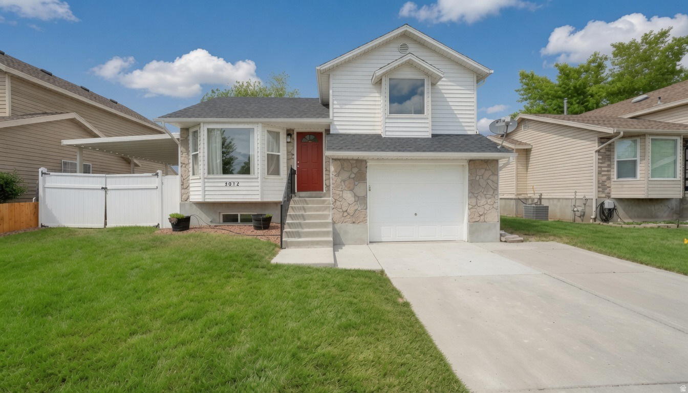 4 Bed, 2 Bath Split-Level Home in West Jordan | $475,000 Solid 4-bedroom, 2-bath split-level home with 1,479 sq ft finished on a 5,227 sq ft lot. Built in 1989 with major updates. Recent Updates:  Roof redone November 2025 with traditional asphalt shingles  New AC unit installed last year  Kitchen and both bathrooms fully redone last summer (all ~1 year old)  Finished basement Main Features:  Main floor with kitchen, dining area, and living room with fireplace  4 bedrooms total (2 upstairs, 2 in basement)  Attached garage  Covered carport for extra parking/storage  Fully fenced backyard with lawn and storage shed  Neutral finishes throughout  Good location near parks, schools, and I-15 Priced to sell and move-in ready. Serious buyers only. Schedule a showing today.