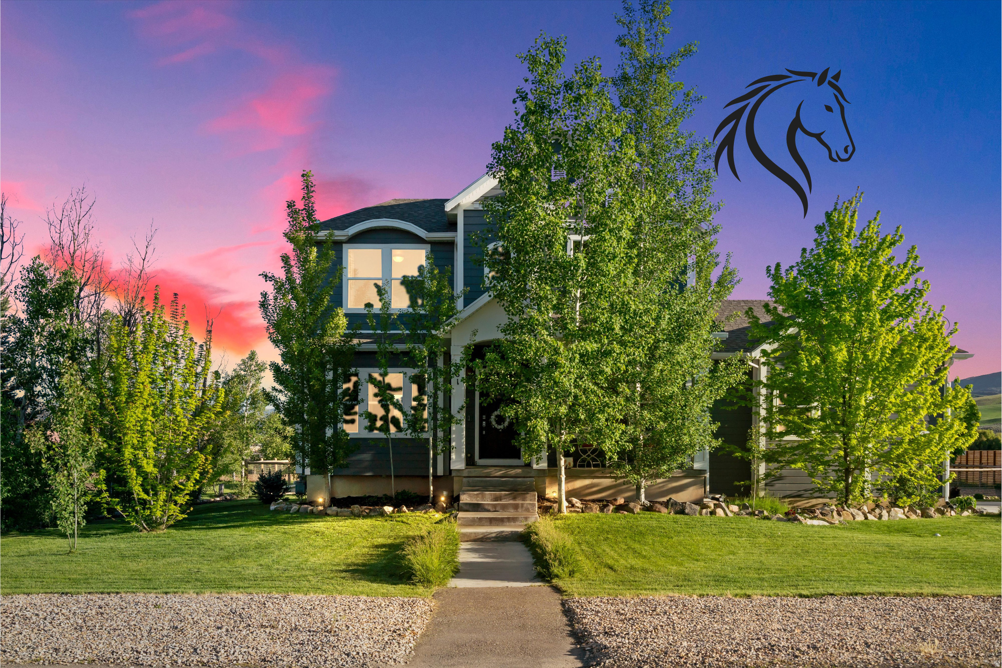 Welcome to peaceful Morgan Valley living, where quiet country roads, breathtaking mountain views, and the simple beauty of life with horses create a lifestyle that feels worlds away from the rush of the city. Nestled on a serene 1.05-acre setting along a quiet lane, this custom-built equestrian property offers the perfect blend of small-town charm, modern comfort, and thoughtfully designed horse amenities beneath Utah's stunning open skies. Adding even more value and future opportunity, the property also offers subdivision potential with the ability for a flag lot and possible additional residence, creating flexibility for investment, multigenerational living, or future expansion. It is also a wonderful opportunity to enjoy a true small-town agricultural lifestyle with space and amenities ideal for 4-H, FFA, or raising animals. Morgan Valley is known for its welcoming community, scenic beauty, and endless outdoor recreation. Enjoy nearby hiking trails, including the popular trail to the iconic "M," where breathtaking panoramic views overlook the valley below. World-class fishing along the nearby Weber River, tubing adventures downstream, a scenic 18-hole golf course, and peaceful campgrounds where bald eagles are often spotted all contribute to the incredible lifestyle this area offers. Living here truly feels like stepping into a place where every day feels like a retreat in nature. Morgan's charming Main Street offers local favorites including a beloved dairy and mercantile featuring fresh milk, cream, butter, ice cream, farm fresh eggs, and local honey. The town is also home to several delicious mom-and-pop restaurants, local gathering spots, and small-town entertainment that add to the warmth and charm of this thriving rural community. Imagine mornings spent riding along Morgan's scenic country roads as the mountains glow with sunrise, or loading up the trailer for a short drive to nearby trailheads offering endless riding adventures through Utah's breathtaking backcountry. Built in 2019, this beautifully designed 4-bedroom, 3-bath home is surrounded by mature trees, flowering perennial gardens, and a peaceful park-like atmosphere. Expansive windows flood the home with natural light while perfectly framing the surrounding mountains and pasture views. The inviting living room features a beautiful gas log fireplace, while the kitchen blends elegance and functionality with granite countertops, custom soft-close cabinetry, stainless steel Whirlpool appliances, a gas range, subway tile backsplash, and a picturesque sink view overlooking the pasture and Wasatch Mountains. The main-level primary suite offers peaceful privacy with dual closets and an ensuite bath, while upstairs you'll find two spacious bedrooms filled with beautiful natural light and a full bathroom thoughtfully designed for comfort and functionality. The basement includes a large family room, additional bedroom, full bath, and cold storage. Designed with the equestrian lifestyle in mind, the outdoor amenities create the perfect setup for both horse and rider. The professionally prepared sand footing arena with box entry provides an ideal space for riding and training, while the four-stall barn with oversized 12x16 stalls includes both electricity and water for added convenience and functionality. Fully fenced paddocks, generous RV and trailer parking, and an included water share complete this truly horse-ready property. Whether you envision peaceful evenings under star-filled skies, horses grazing outside your windows, or a quieter life rooted in nature and open space, this exceptional property captures the very best of country living in beautiful Morgan Valley. Square footage figures are provided as a courtesy estimate only. Buyer is advised to obtain an independent measurement.