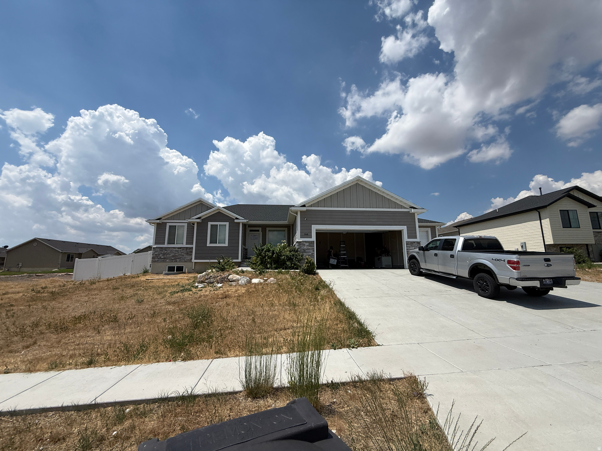 The water softner is included with this property. This loan is assumable with a 2.75% FHA Loan.