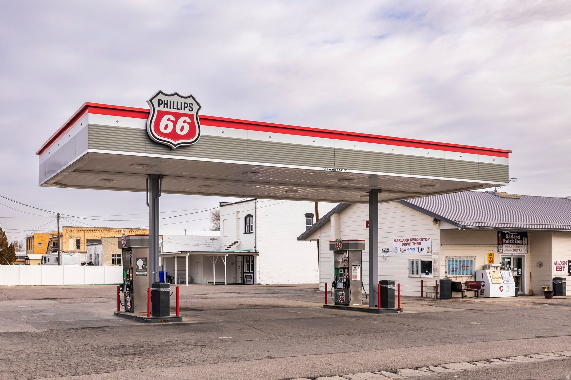 Gas station and convenience store for sale, including both the real estate and operating business. This turnkey opportunity features established operations and is currently performing at approximately a 17% cap rate, with additional upside potential. Located on Main Street in Garland, just outside of Tremonton, this is the only gas station and convenience store in Garland, with the nearest gas station approximately 5 minutes (2.1 miles) away in Tremonton. High-visibility location with ample parking in a close-knit community. A rare opportunity to own a well-established convenience retail asset with minimal competition.