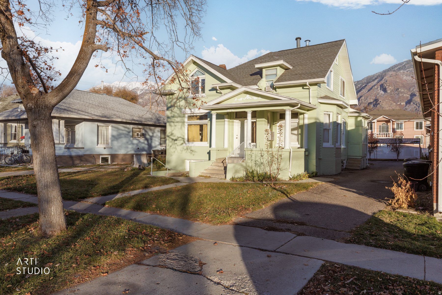 Provo 4 Plex, 5 total bedrooms, 4 total bathrooms. 2 Studios, a 1 bedroom, and a 2 bedroom apartment. This Provo multifamily property presents a unique opportunity for investors and house-hackers alike. A prime location in Provo with easy access to amenities, close proximity to BYU, an attainable price point, and recent upgrades in the form of a new roof, fascia, soffit, and gutter system all of which will benefit new ownership for years to come. Not sold yet? This 4-unit apartment building checks all the boxes:  5% Cap Rate with room to increase profitability  Ideal location just a few blocks away from BYU  Purchase price under 725K and a price per door of just 178.5K  Charming curb appeal and ample off street parking. As far as unit & financial details are concerned, The 2 bedroom apartment is not currently rented and will be delivered vacant at closing. Rent it out to maximize rental income, or take advantage of this awesome multi-unit house hack by moving in yourself! The other 3 units are being rented for a total income of $2,550 per month with room to increase rents (Studio 1: $800 per month, Studio 2: $850 per month, 1 Bedroom Apartment: $900 per month). The owner currently pays gas, water, and sewer.