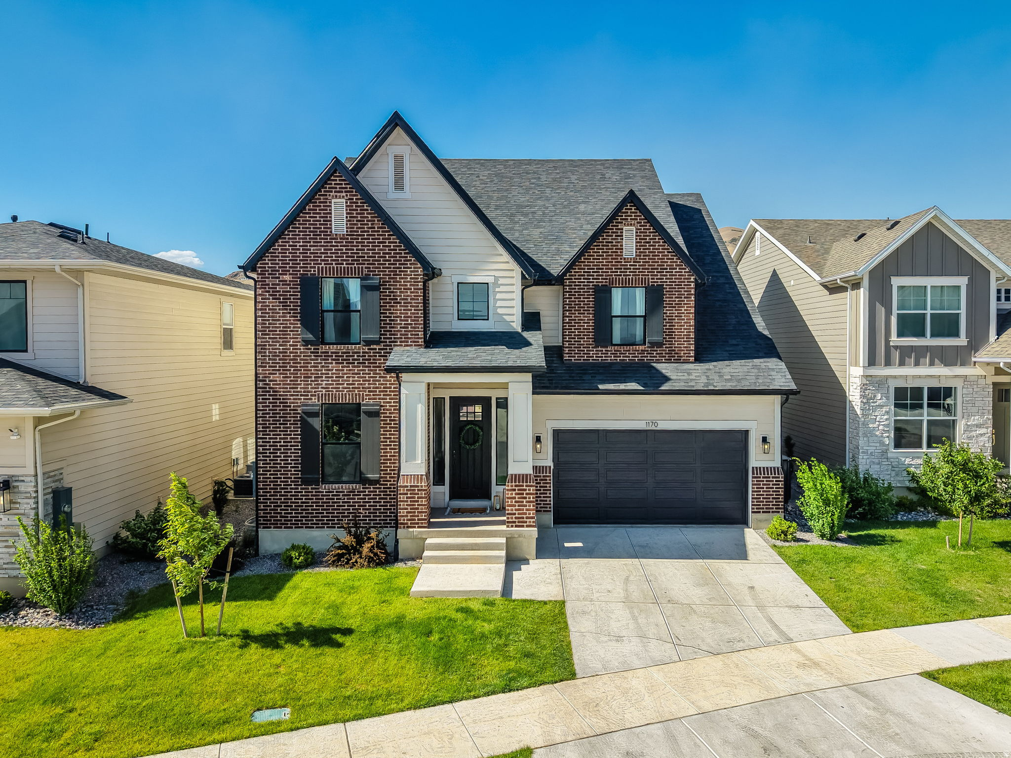 Beautiful fully finished and upgraded home in a prime location! Conveniently located just minutes from shopping, dining, schools, parks, and quick access to I-15. This home shows like a model and is in exceptional condition. Features include a spacious open-concept floor plan, a large great room, and an expansive kitchen with abundant natural light-perfect for entertaining and everyday living. The stunning primary suite offers a beautiful bathroom and large walk-in closet, while the generously sized bedrooms provide plenty of space throughout. The open basement is ideal for gatherings, recreation, or additional living space. This home feels and shows like new!