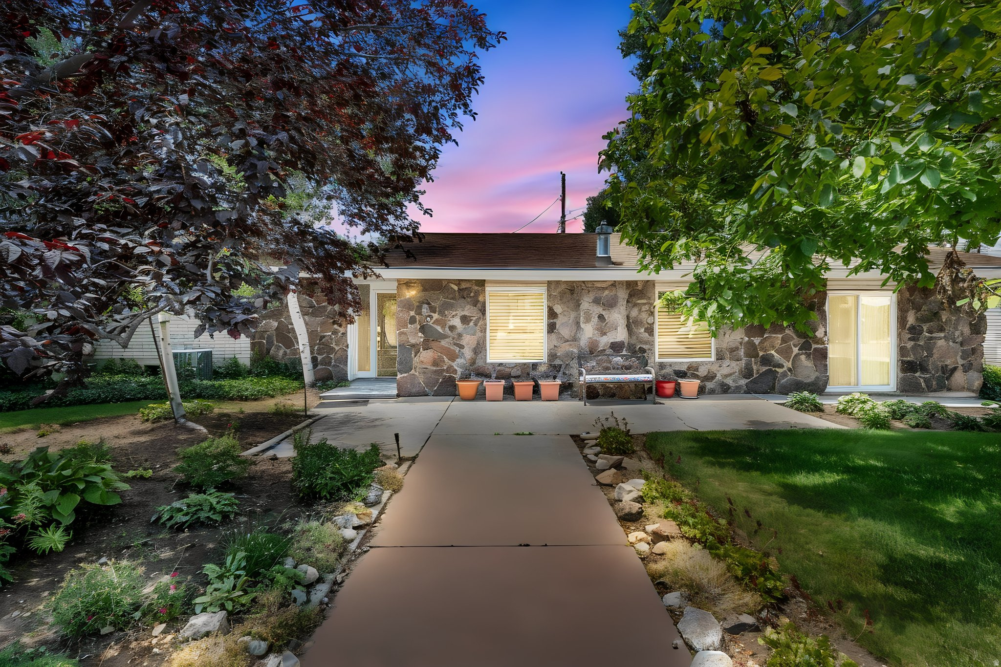 This beautifully maintained 3,700 square foot home sits on nearly half an acre in a highly convenient location - just minutes from Mountain View High School, churches, shopping, and dining. The secluded backyard is a true retreat, featuring a spacious shaded deck and patio area ideal for entertaining or relaxing. The lot offers exceptional privacy with room to gather, plus a dedicated vegetable garden area. Inside, the home offers 6 bedrooms, a private office, a generous family room, and original hardwood floors throughout - a rare and timeless feature. A full garage plus a large workshop and storage shed round out a property that offers both beauty and practicality. Homes like this - with this combination of space, setting, and location - don't come along often.   Square footage figures are provided as a courtesy estimate only and were obtained from County Records. Buyer to verify all.