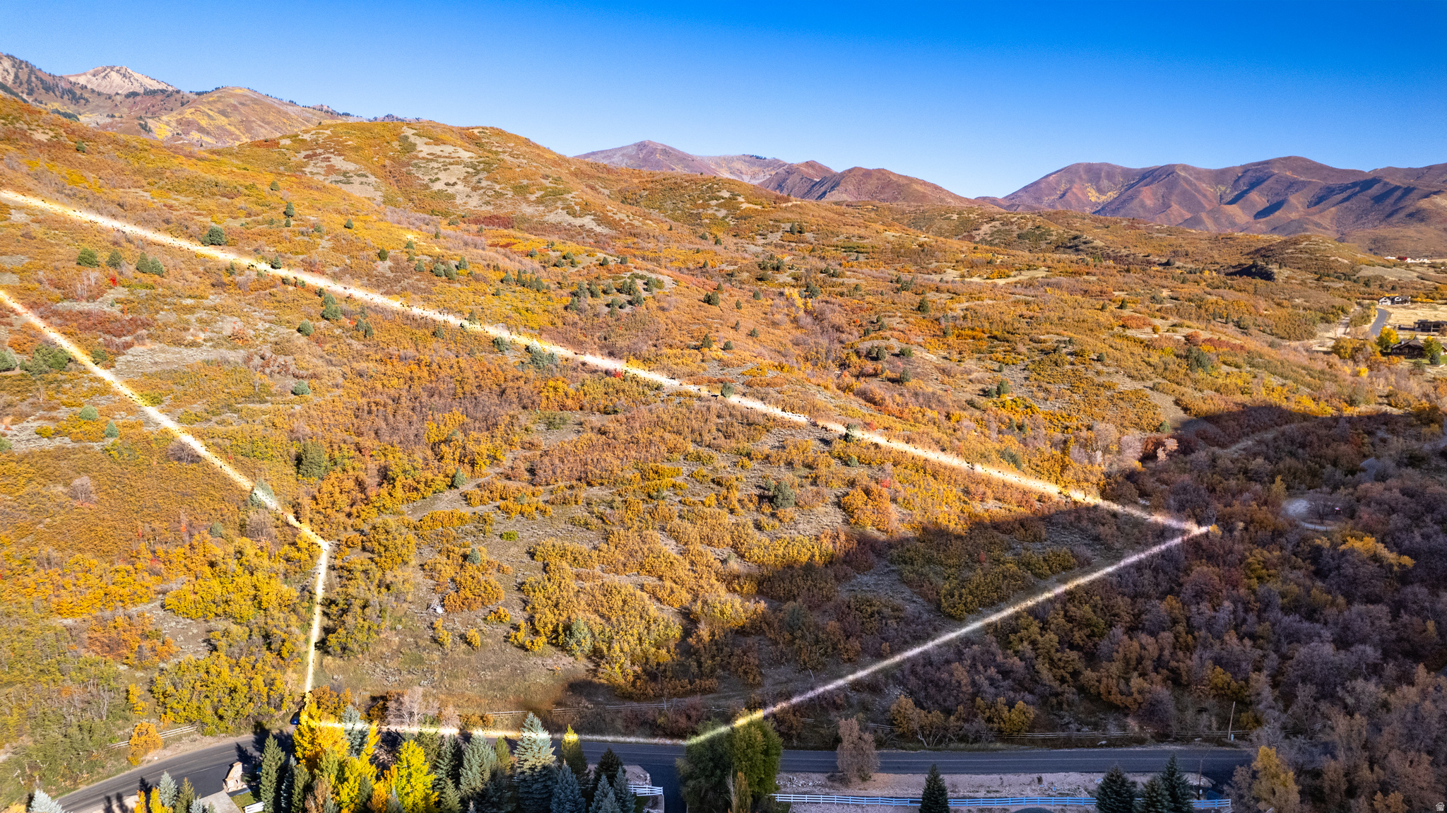 Own your own slice of heaven away from the chaos of city life. This rare 50+ acre mountain estate lot offers privacy, space, and some of the most spectacular fall scenery in Hobble Creek Canyon. Perfect for ranch-style living, a private mountain retreat, or legacy land, this property delivers peace, panoramic views, and true freedom.  No HOA restrictions  Phenomenal mountain and canyon views  Exceptional privacy and tranquility  Frequent wildlife sightings including deer, elk, and wild turkeys  Plenty of room for horses, barn, corral, chickens, and livestock  Store RV, boat, trailers, and toys on site  Endless space to roam, hike, explore, and play  Clean, healthy mountain air  Potential for solar independence  Beach and swimming area at the mouth of the canyon  Minutes to Hobble Creek Golf Course and Strawberry Reservoir  Springville shopping, restaurants, and art museum just 15 minutes away  Costco and major conveniences nearby Easy year-round access with scenic canyon drive. Walk the land. Feel the peace. Experience the beauty. Properties like this rarely come available-don't miss it.